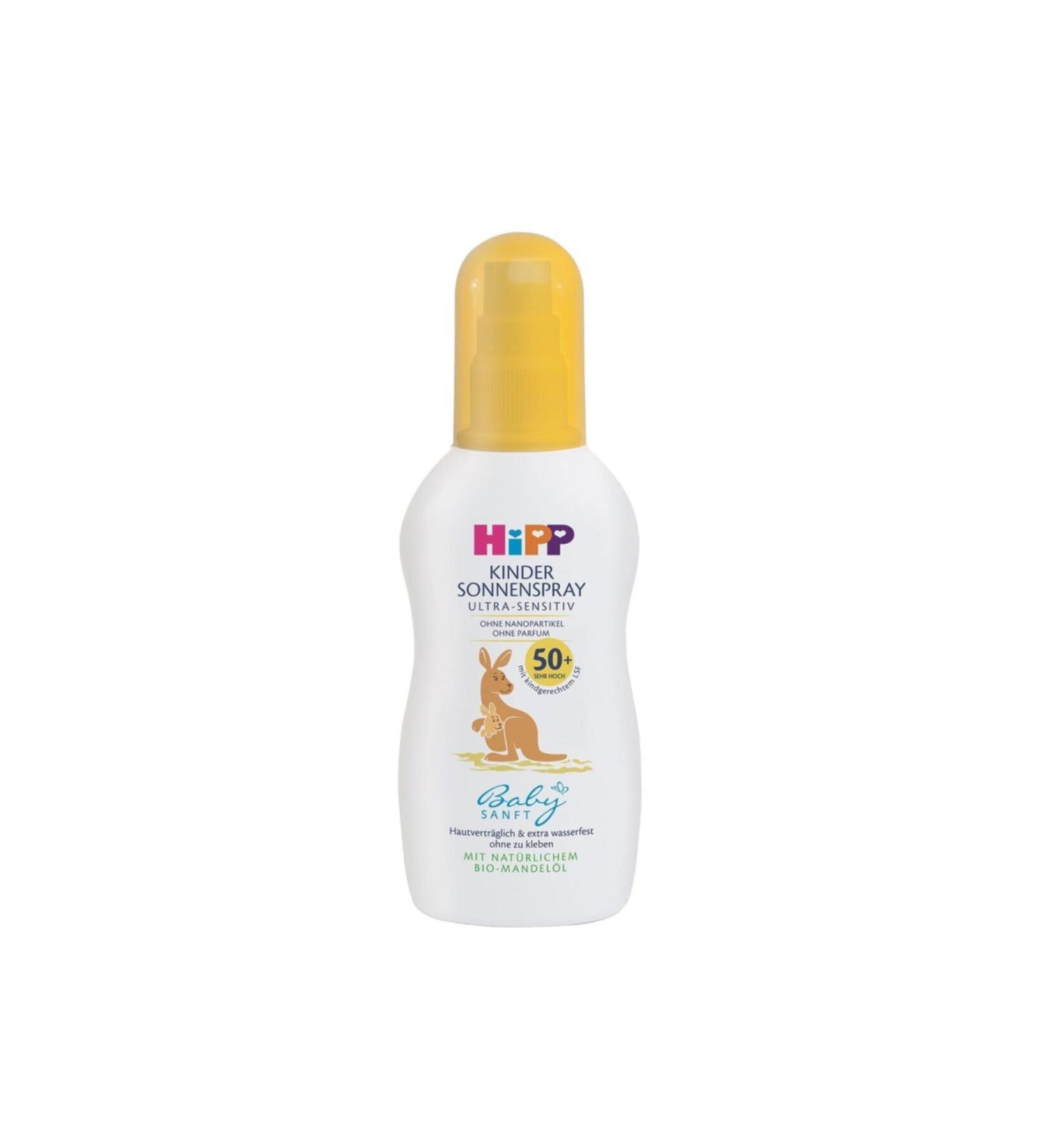 Hipp Babysanft Spray Sun Cream 50+ Factor 150 Ml