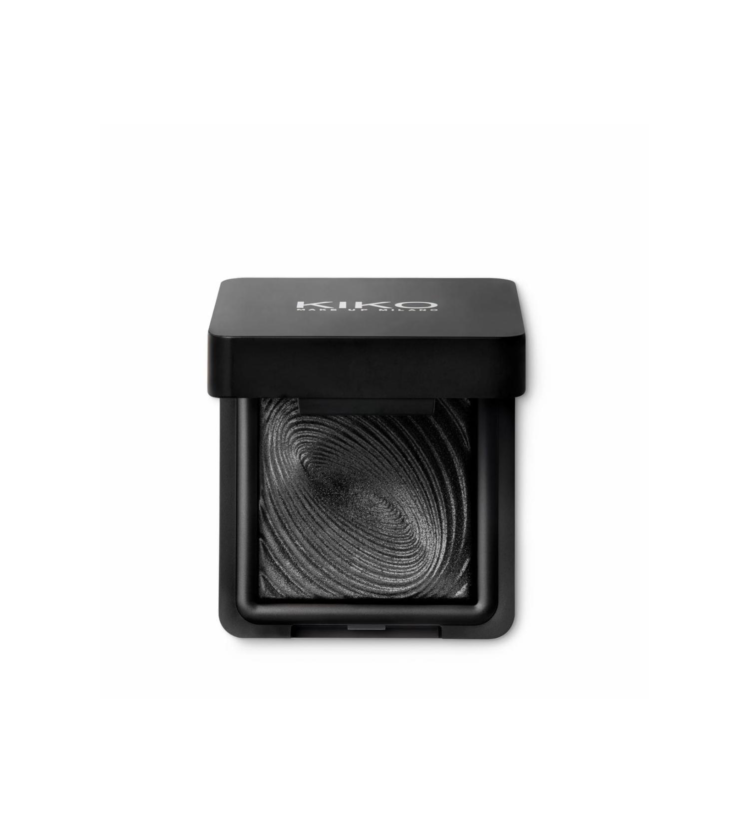 KIKO Long-Lasting Eyeshadow - Water Eyeshadow 231 Black 8025272556880