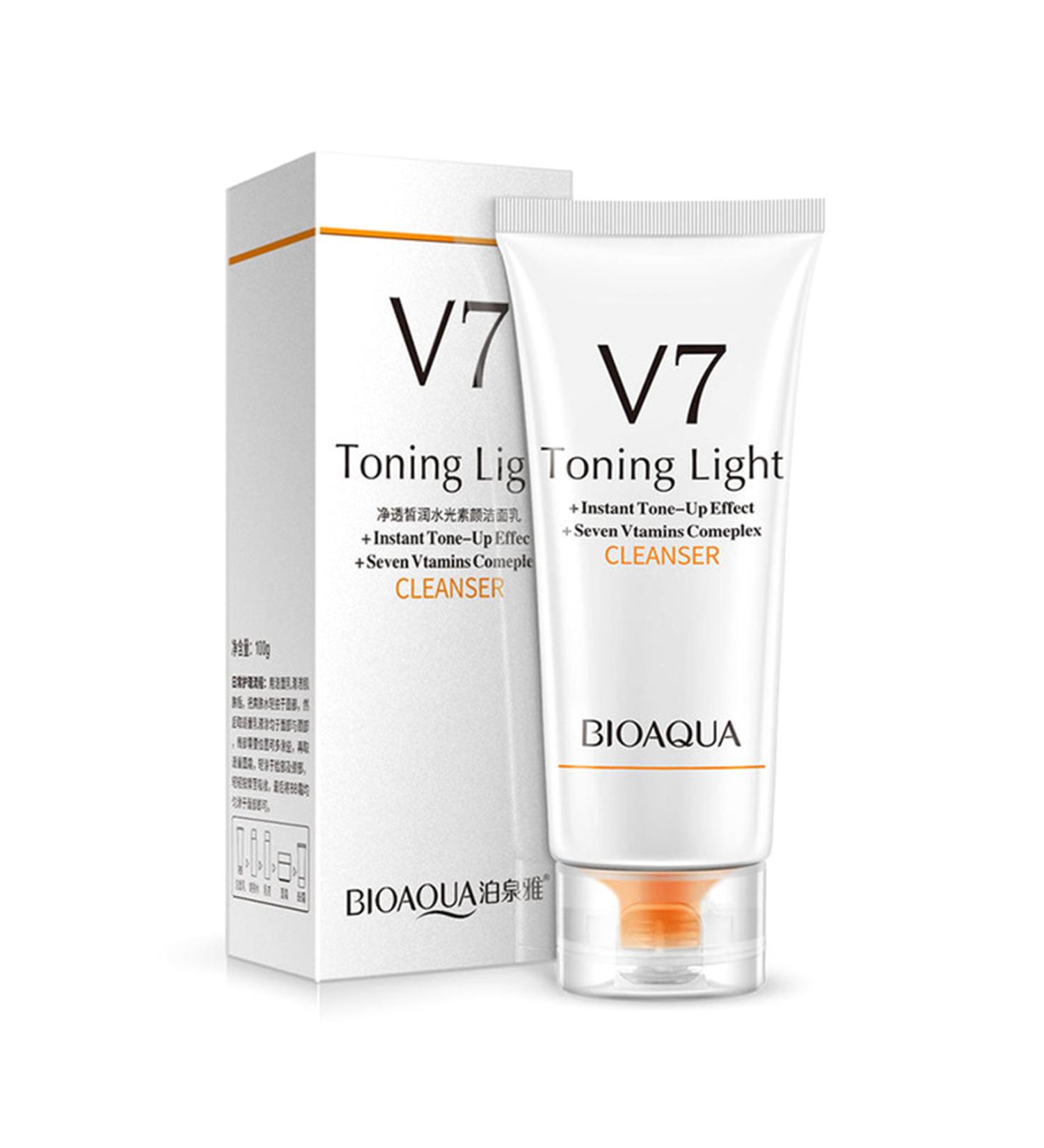 BIOAQUA V7 Toning Light Firming Facial Cleanser 100 gr