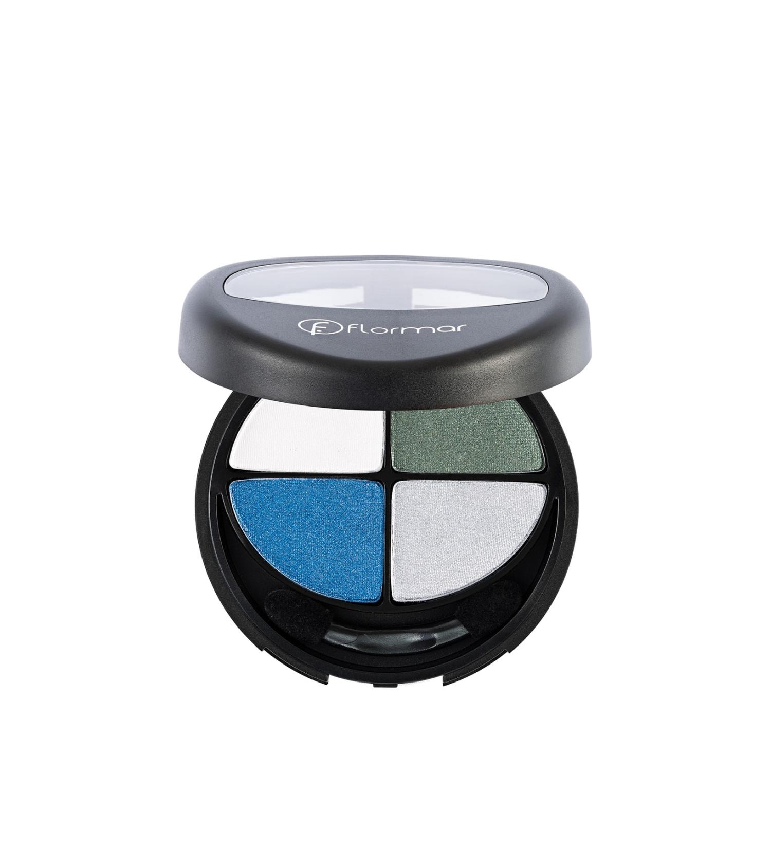 Flormar 4-Pack Eyeshadow - Quartet Eyeshadow Electric Tones 8690604135479