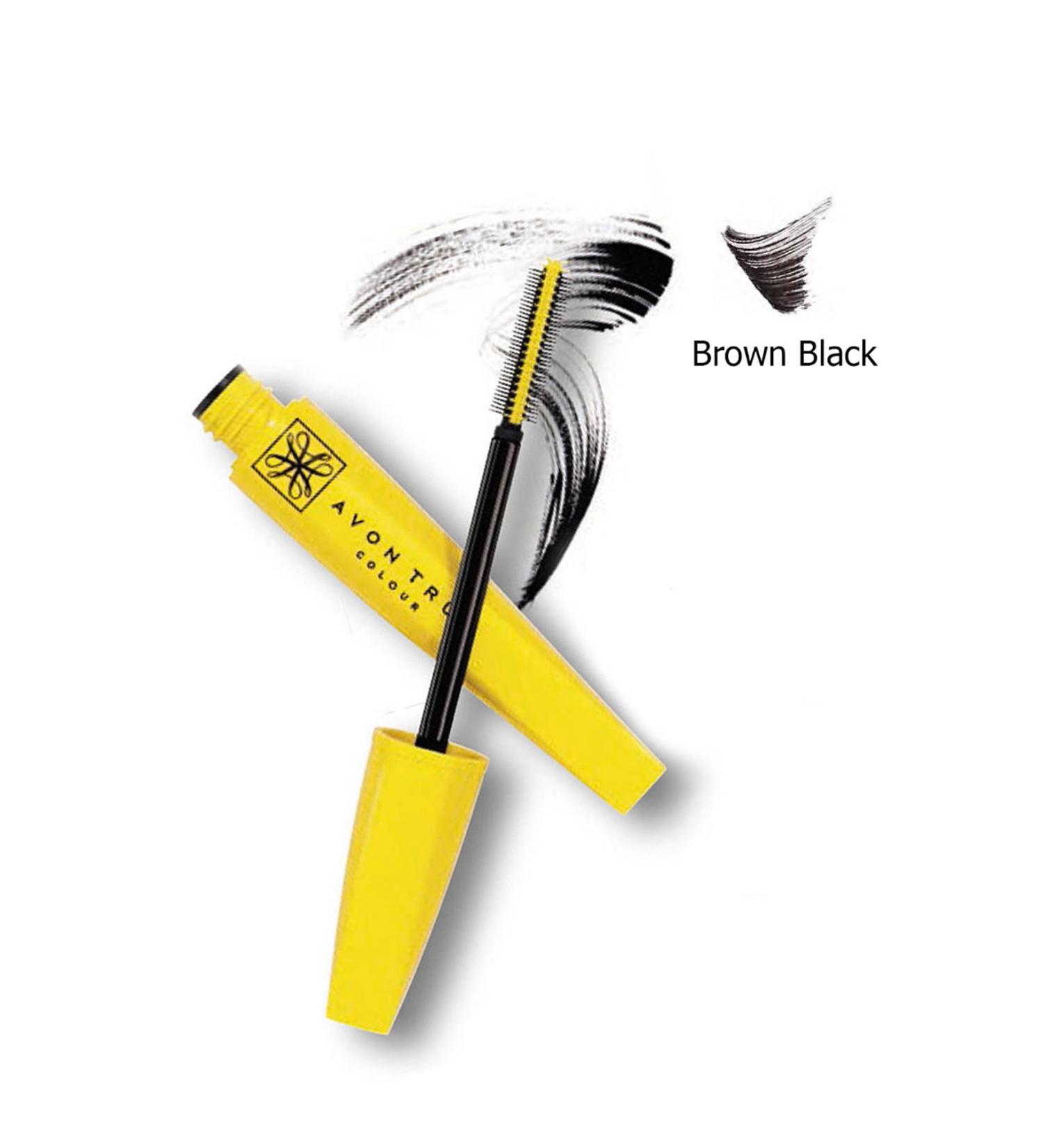 Avon Lengthening Dark Brown Mascara - Super Extend Extreme Mascara Black Brown 8681298932352