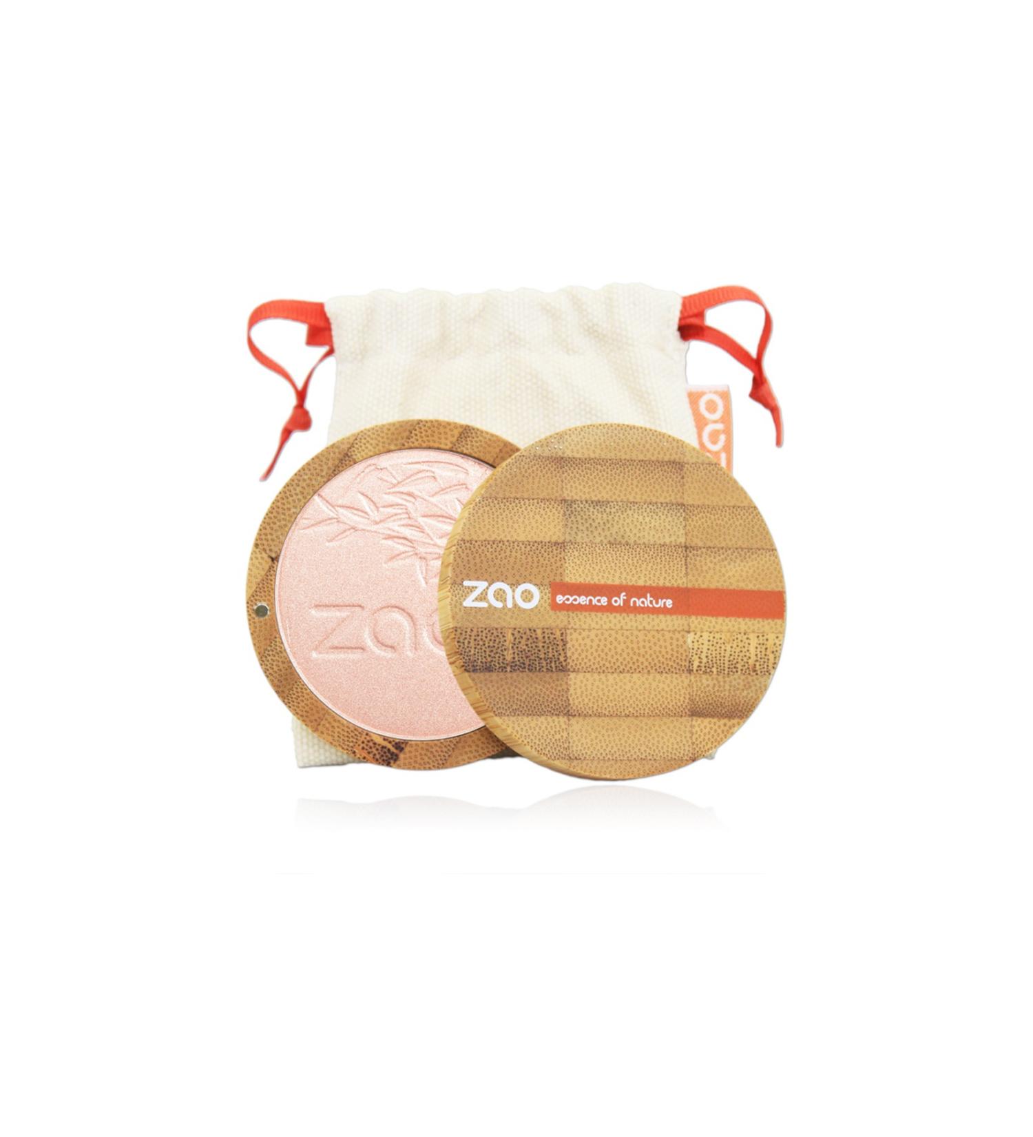 Zao Organic Brightening Powder - Bamboo Shine-Up Powder 310 Pink Champagne 9 Gr 3700756603100