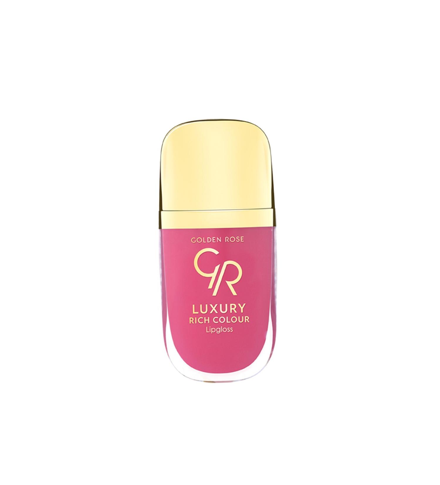 Golden Rose Lip Gloss - Luxury Rich Color Lipgloss No: 04 8691190753047