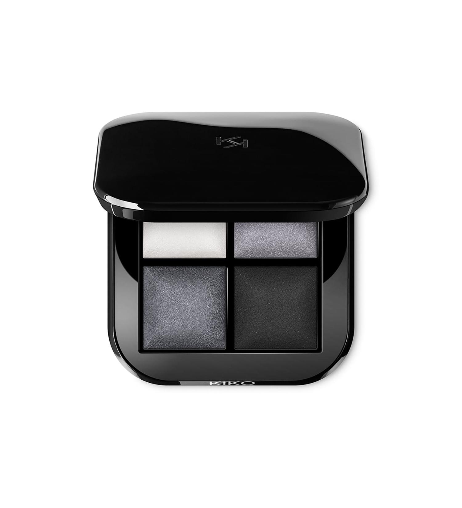 KIKO Eyeshadow Palette - Bright Quartet Baked Eyeshadow Palette 04 Smoky Eyes Profusion 8025272627856