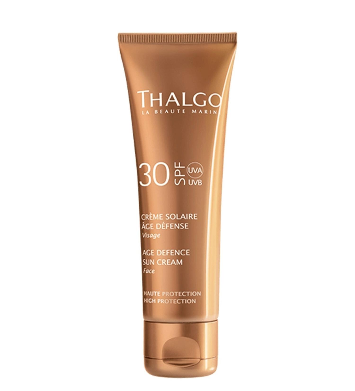 Thalgo Age Defense Sun Screen Cream Anti-Aging Sunscreen Cream Spf 30