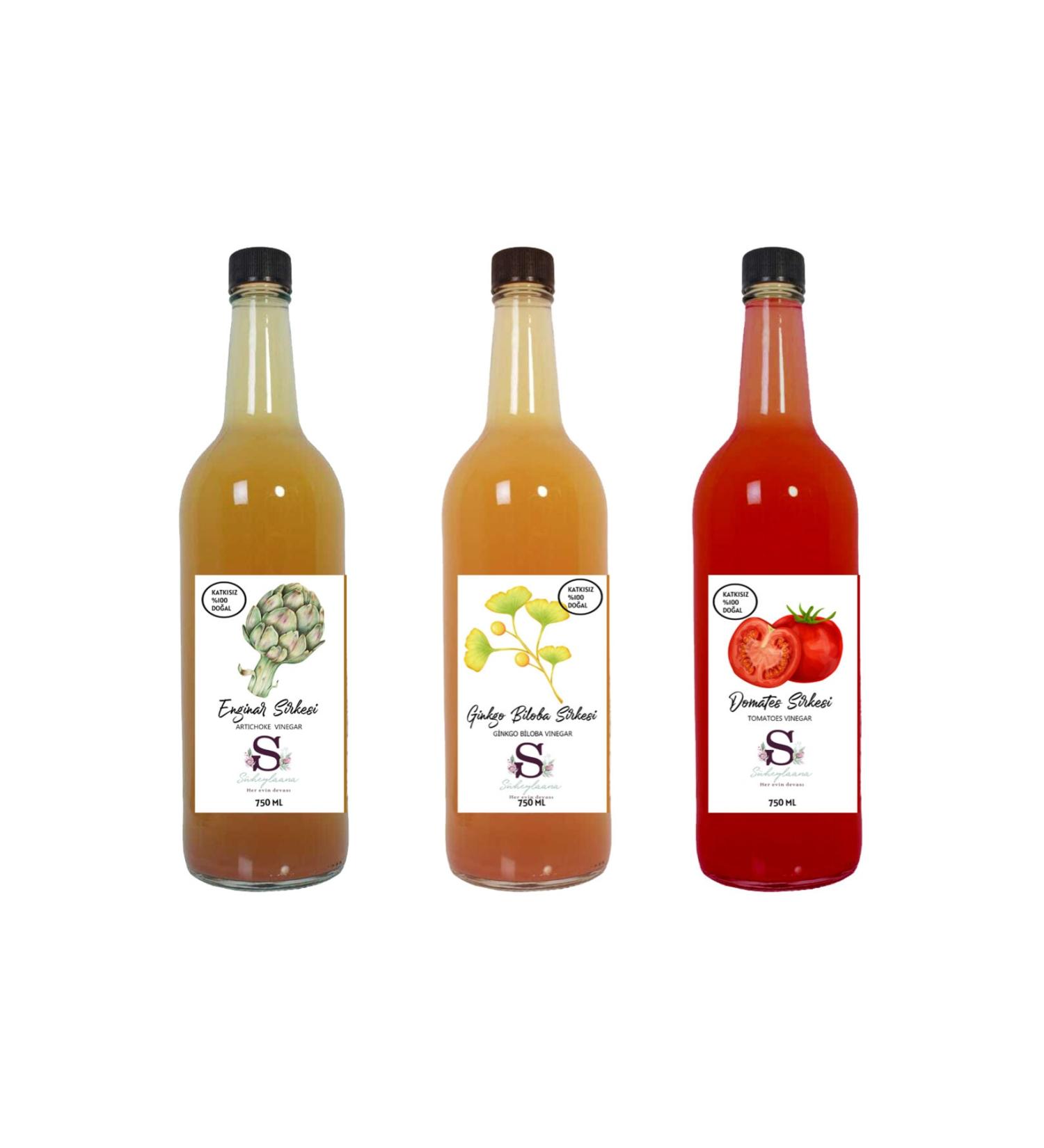 S heylaana Natural Artichoke Ginkgo Biloba and Tomato Vinegar 750 Ml