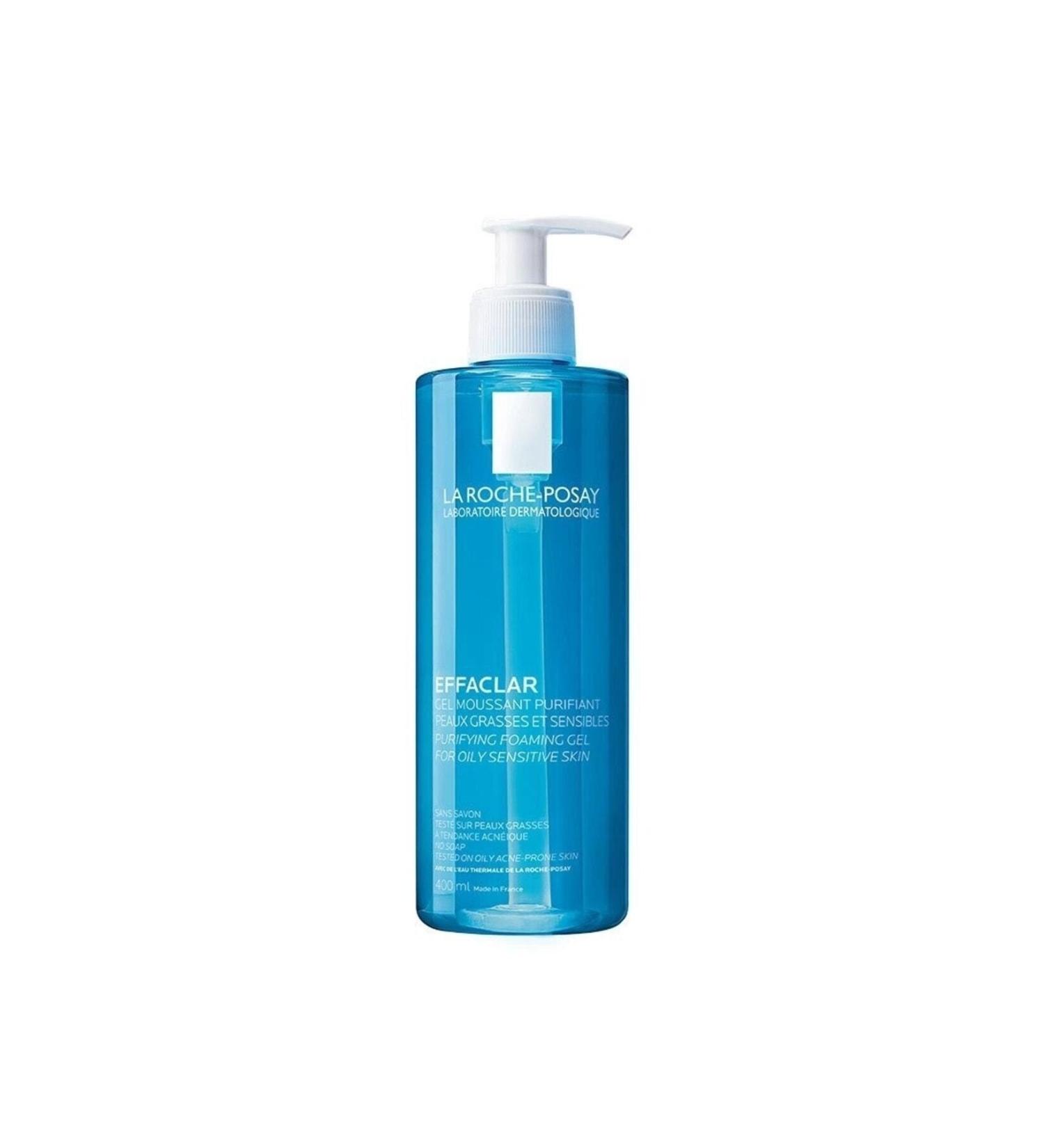 La Roche Posay Purifying Facial Cleansing Gel for Oily and Irregular Skin 400 Ml.