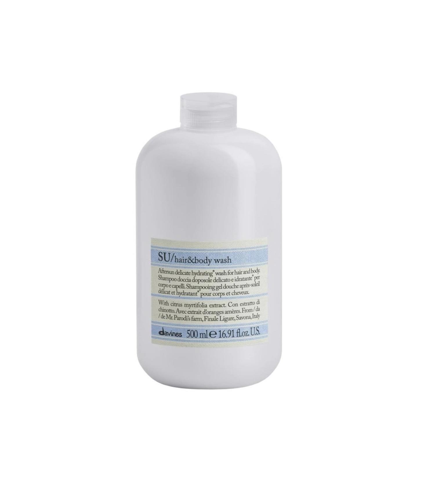 Davines Water Hair & Body Wash 500 Ml