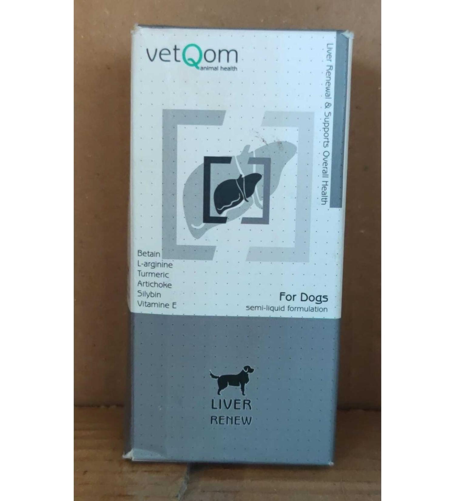 bestevet Vetqom Liver Renew For Dogs