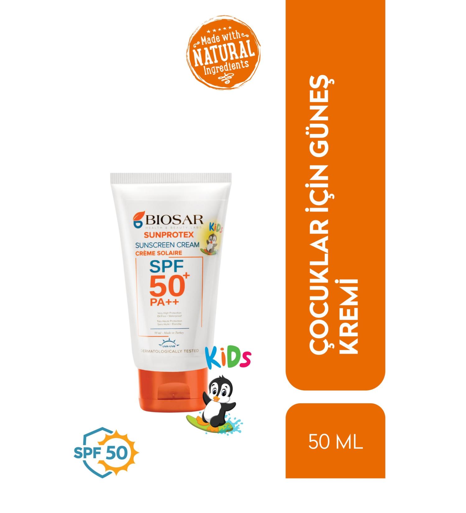 B OSAR Sunprotex Sun Protection Cream Kids Spf50+