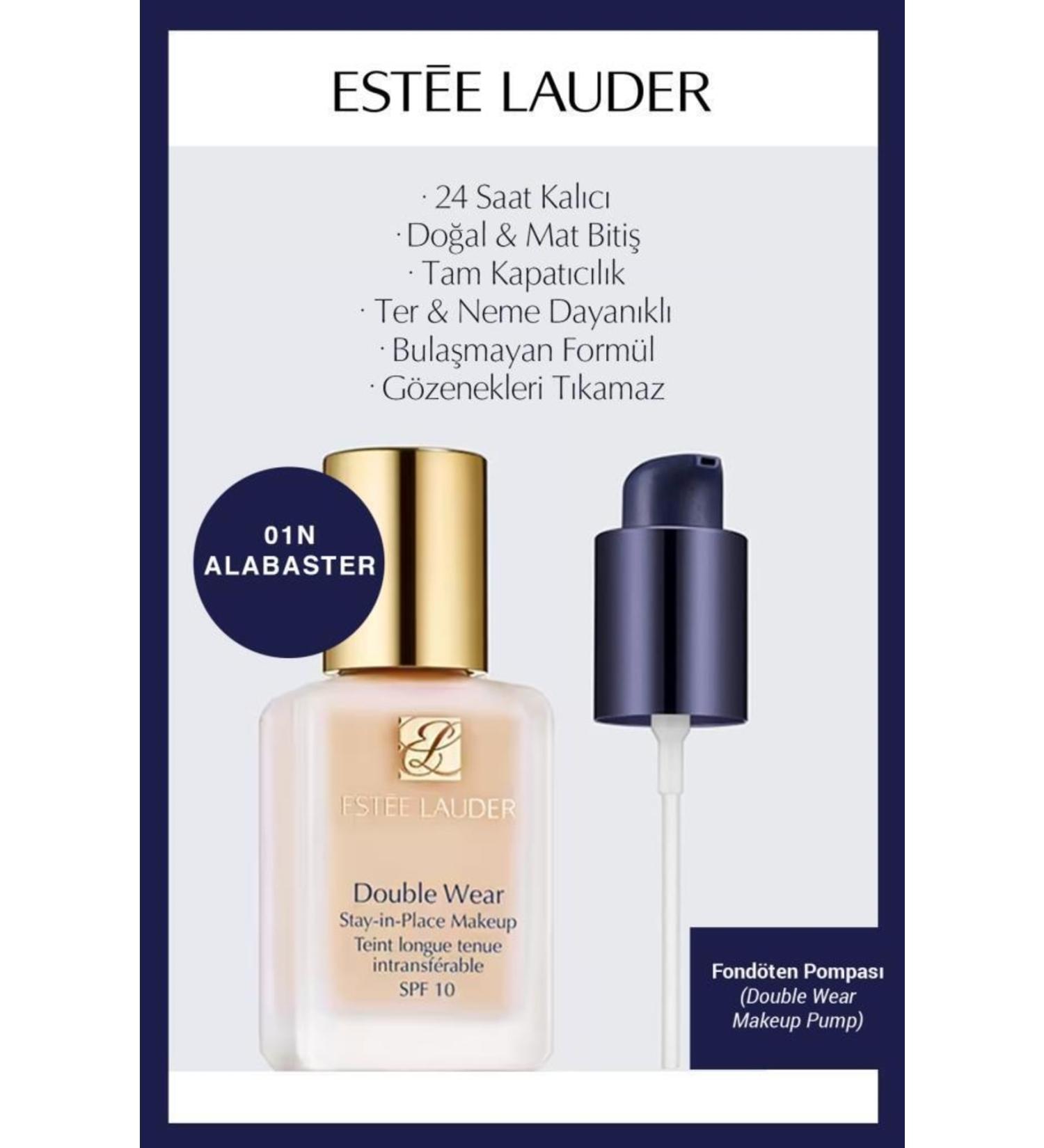 Estee Lauder Double Wear Foundation Spf10 0n1-foundation Pump Makeup Set - Buy Online on GoSupps.com