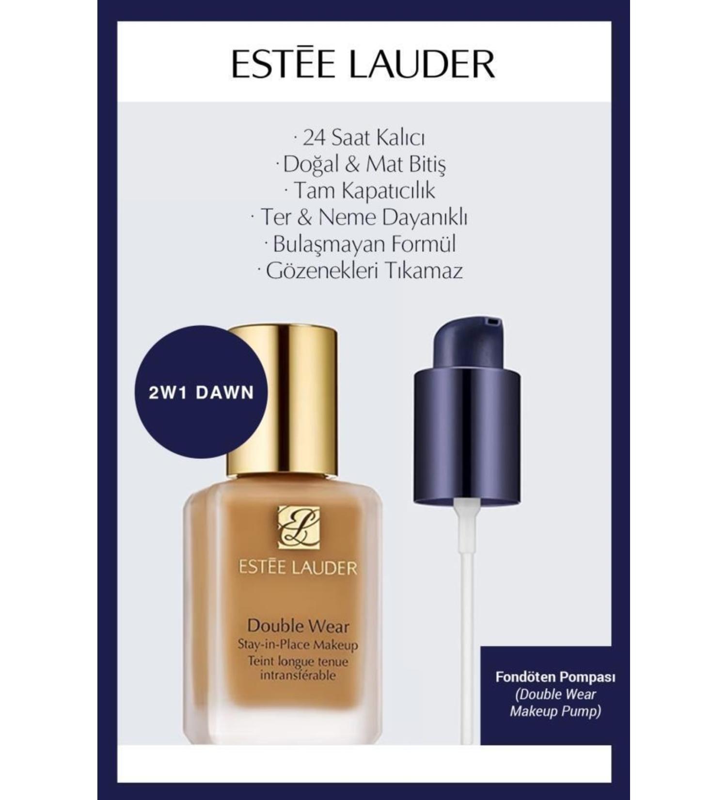 Estee Lauder Double Wear Foundation Spf10 2w1-foundation Pump Makeup Set - Buy Online on GoSupps.com