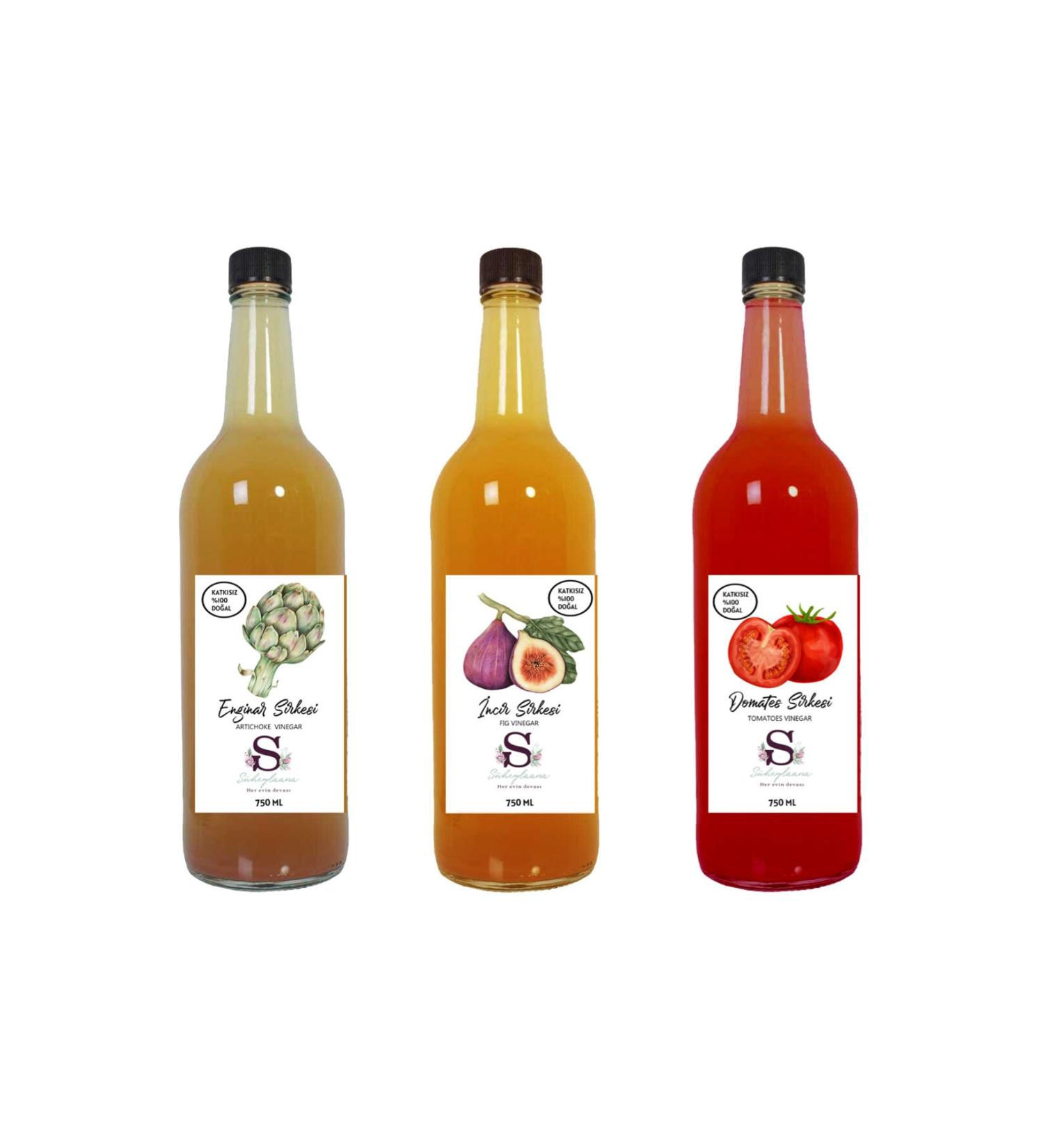 S heylaana Natural Artichoke Fig and Tomato Vinegar 750 Ml