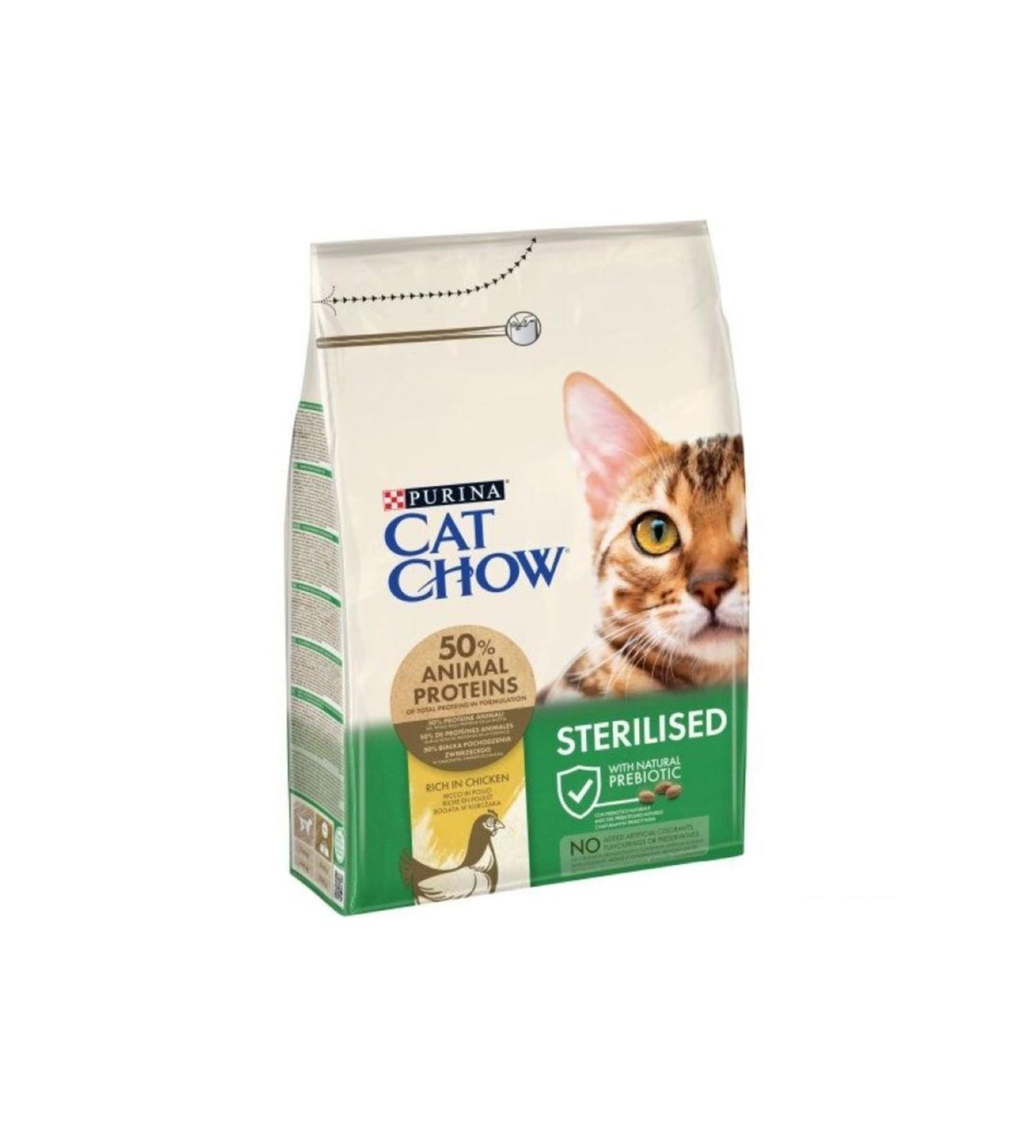 Cat Chow Sterilized Adult Dry Cat Food 3 Kg