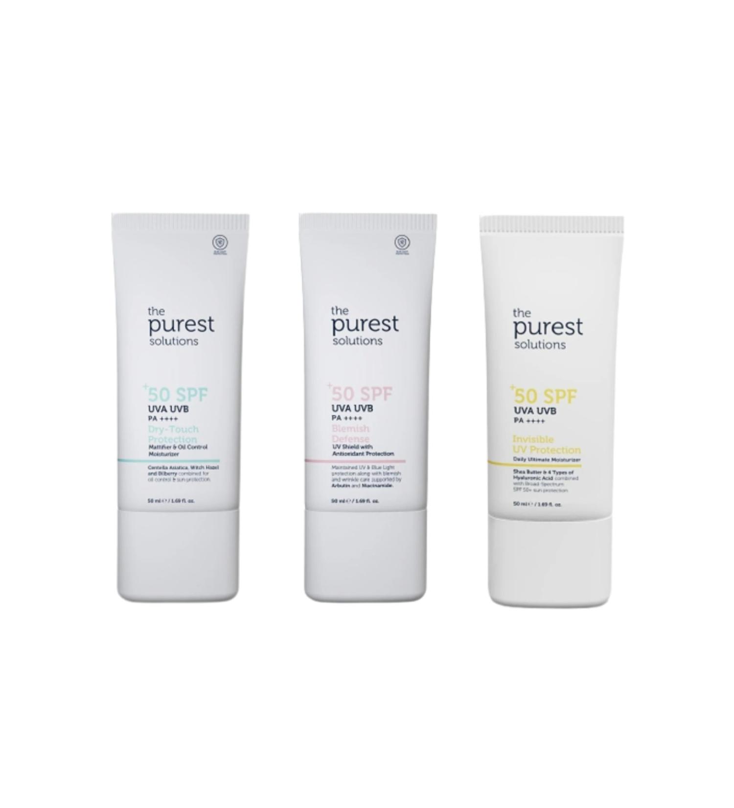 The Purest Solutions Face Sunscreen Trial Kit