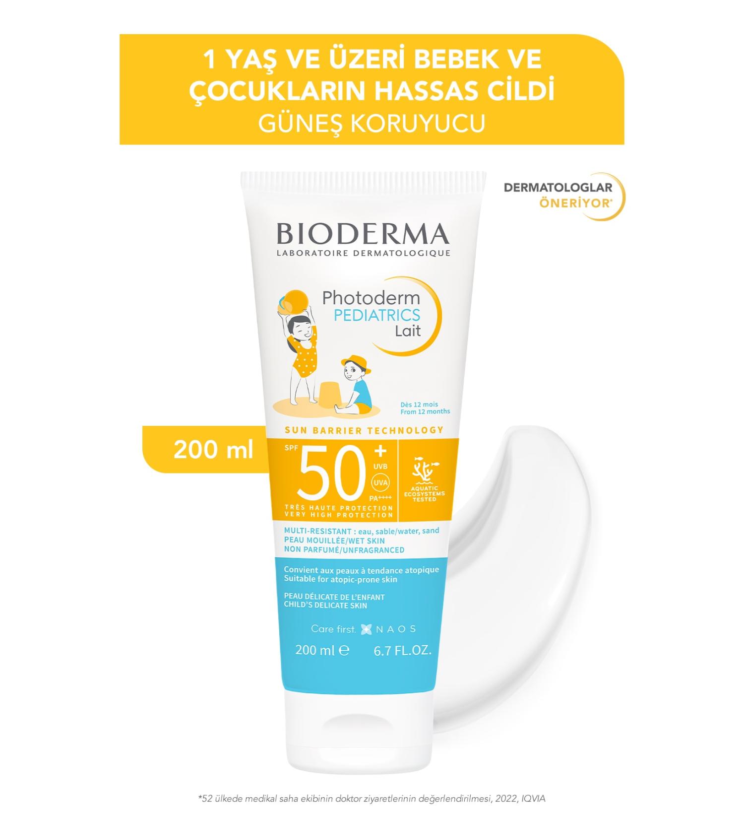 Bioderma Photoderm Pediatrics Lait Spf 50+ 200 Ml
