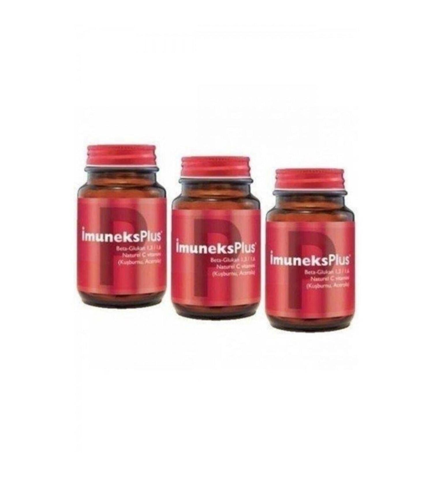 IMO Imuneks Plus 30 Capsules 3 Pieces