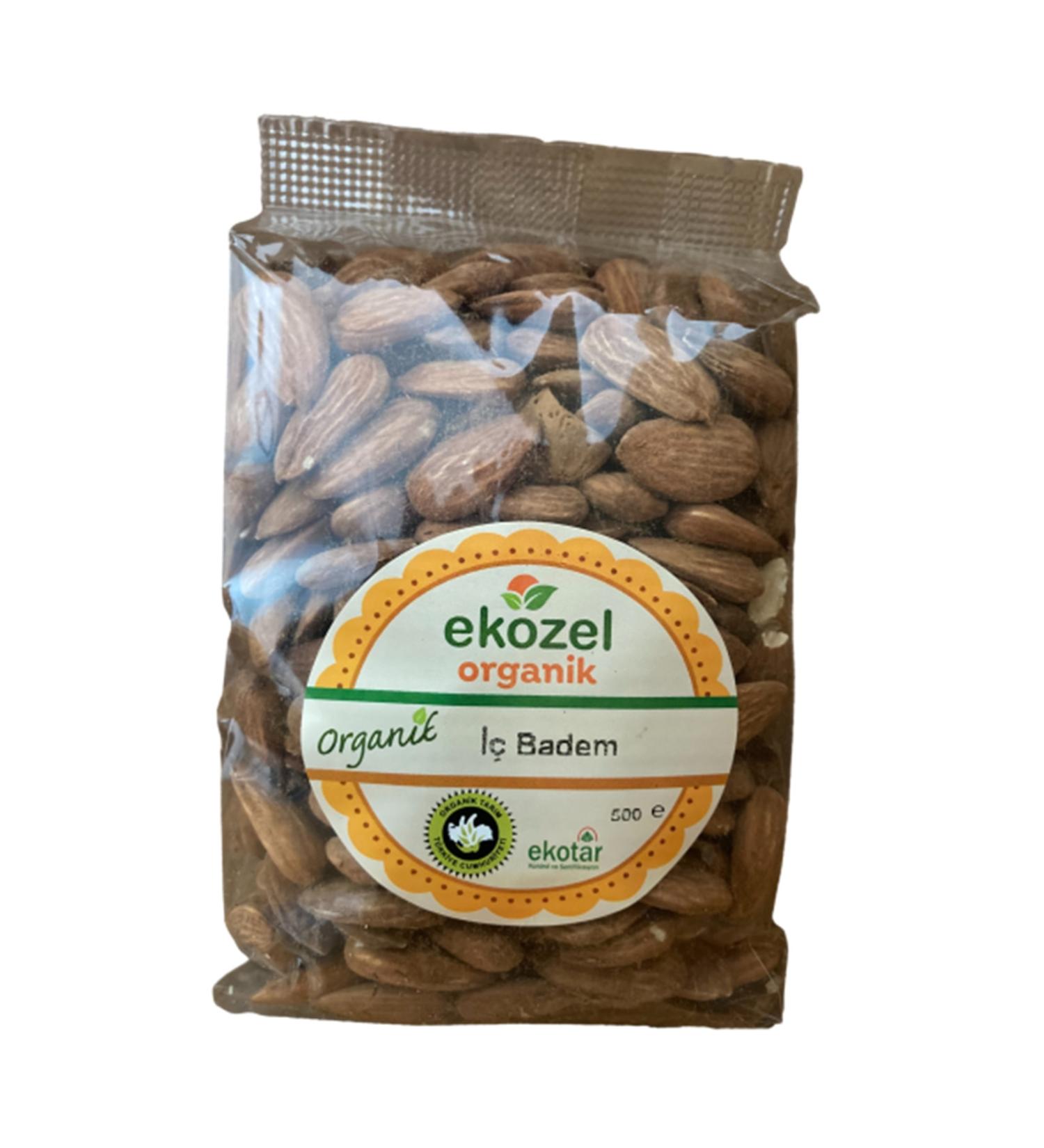 Eco-certified Organic Raw Almonds - 500 G