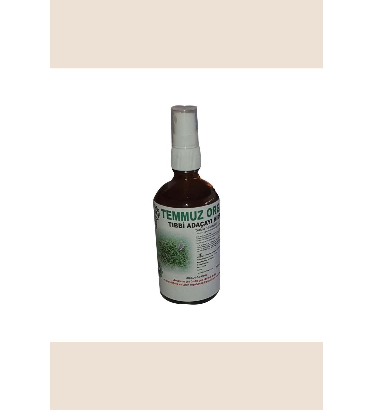 JULY ORGANIC Medical Sage Hydrolate 100 ml
