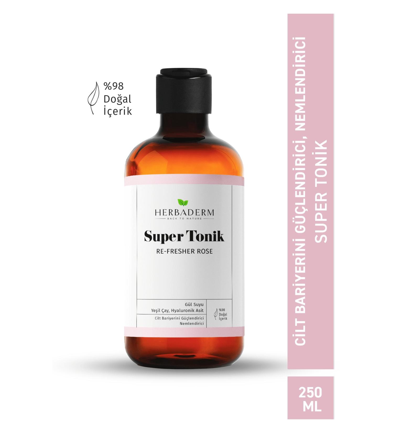 Herbaderm Re-fresher Rose Barrier Strengthener Rose Water Tonic for Dry and Sensitive Skin - Buy Online on GoSupps.com