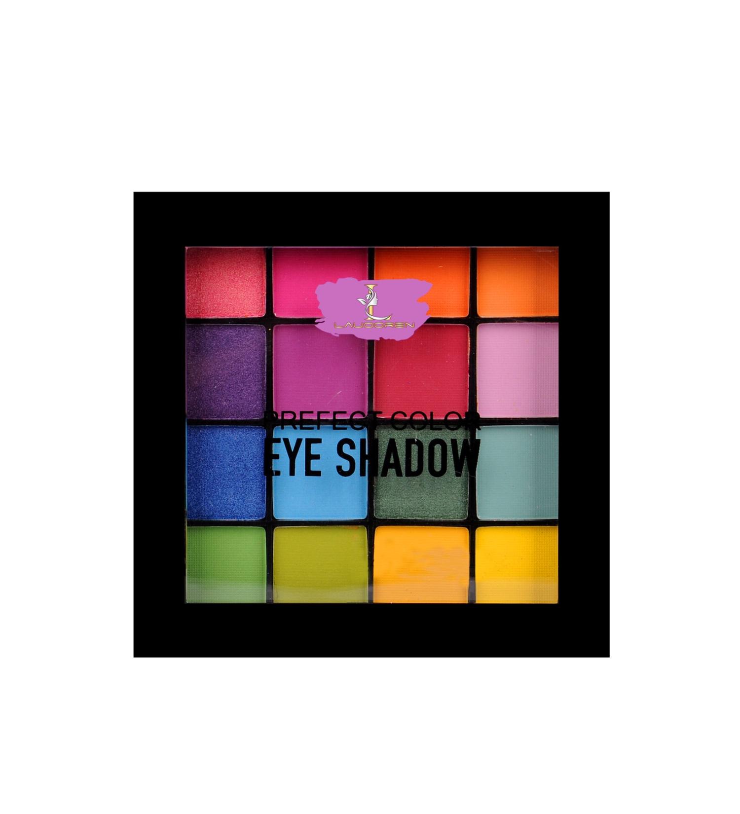 LAUOOREN Colorful 16 Eyeshadow Palette