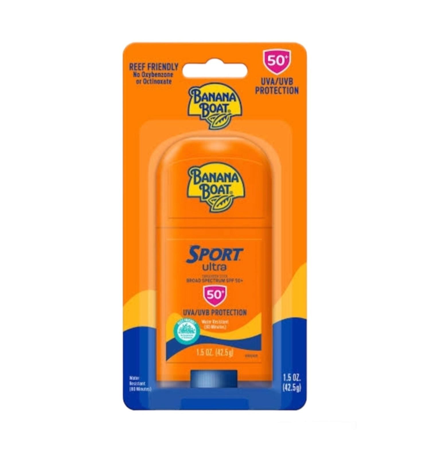 Banana Boat Sport Ultra Broad Spectrum Sunscreen Stick Spf 50 42 5g - Buy Online on GoSupps.com