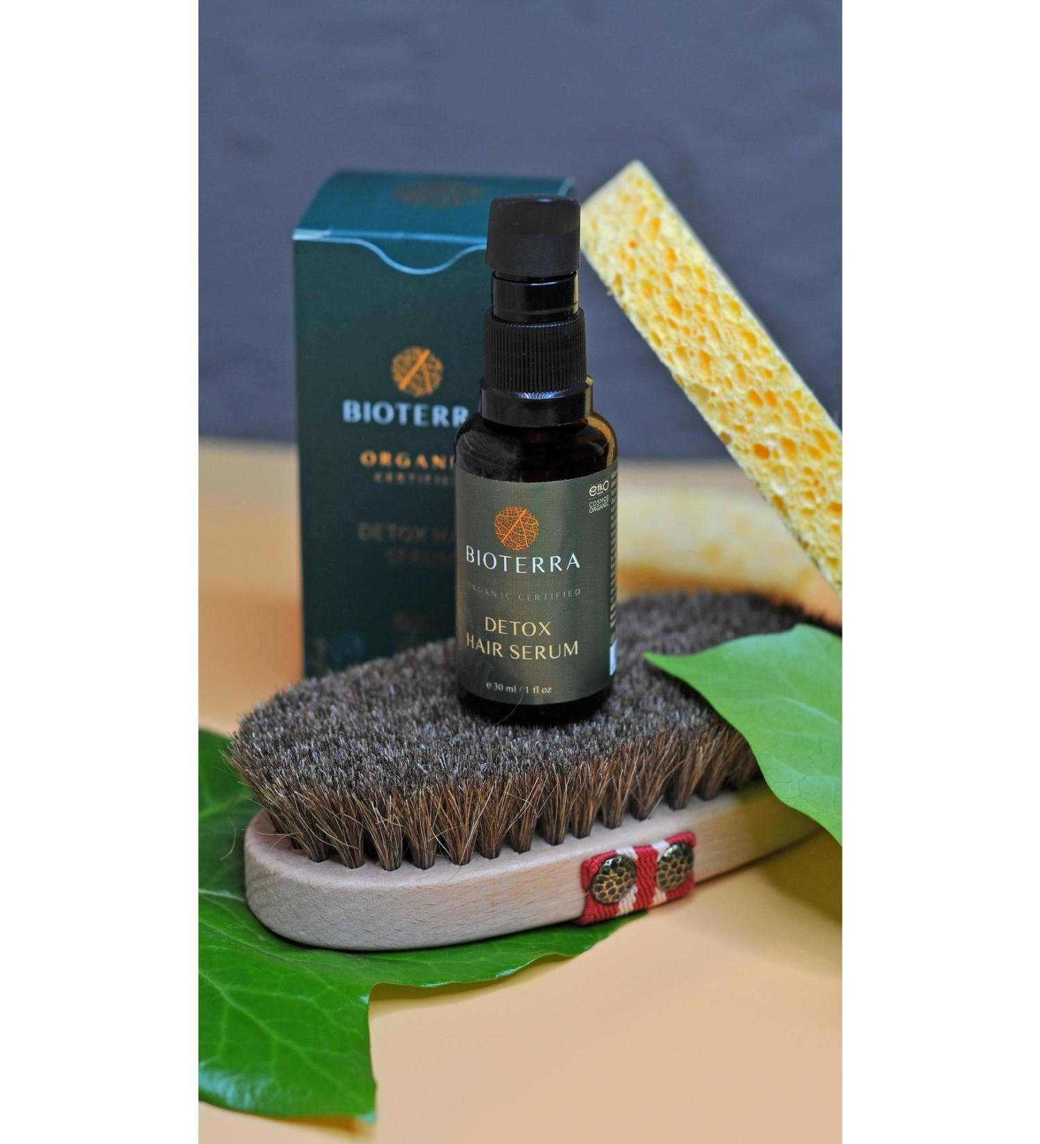 Bioterra Organic Detox Hair Serum 30 ml - Buy Online on GoSupps.com