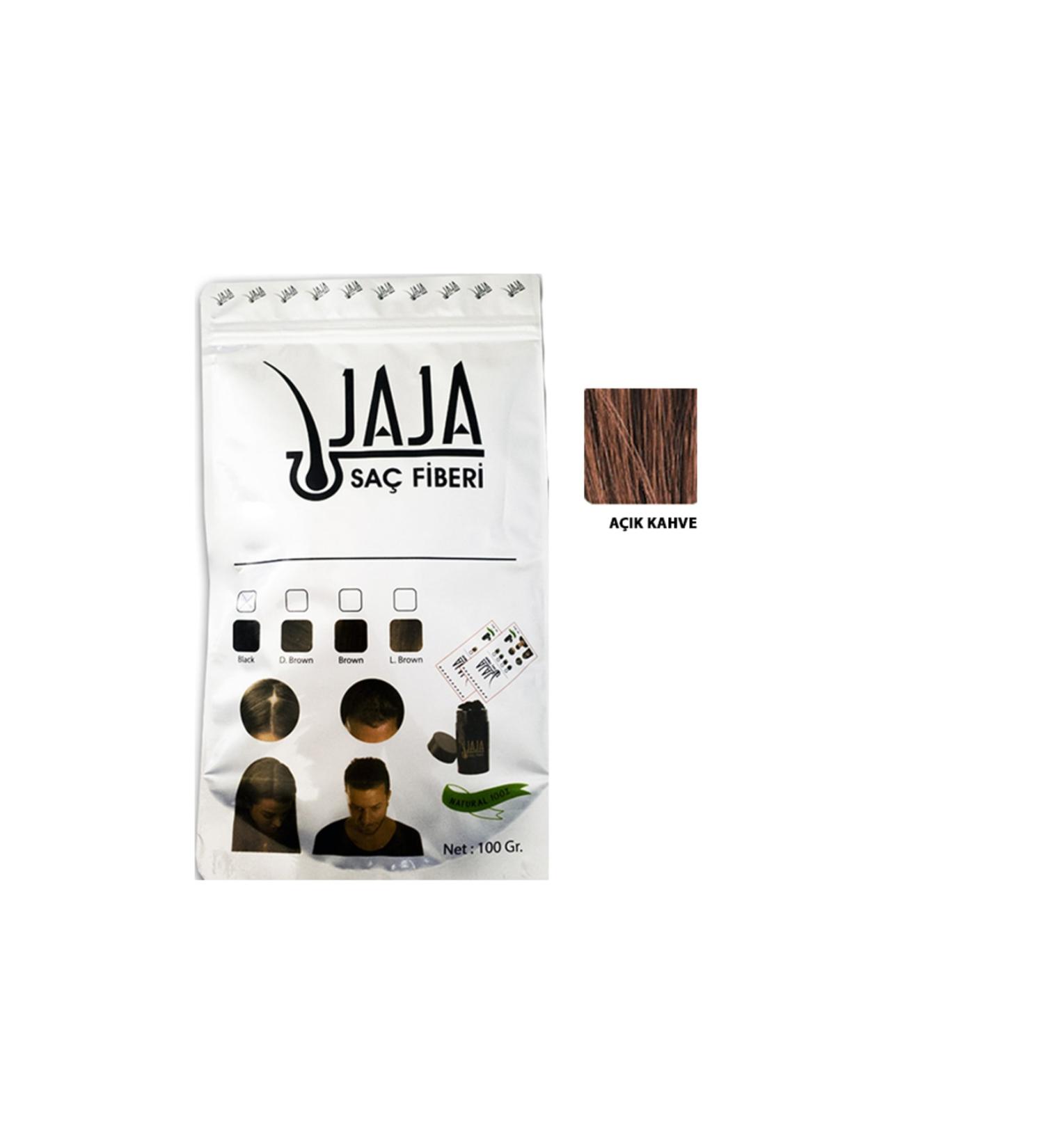 Jaja 100 gr Light Brown Topical Hair Powder Hair Fiber - Buy Online on GoSupps.com