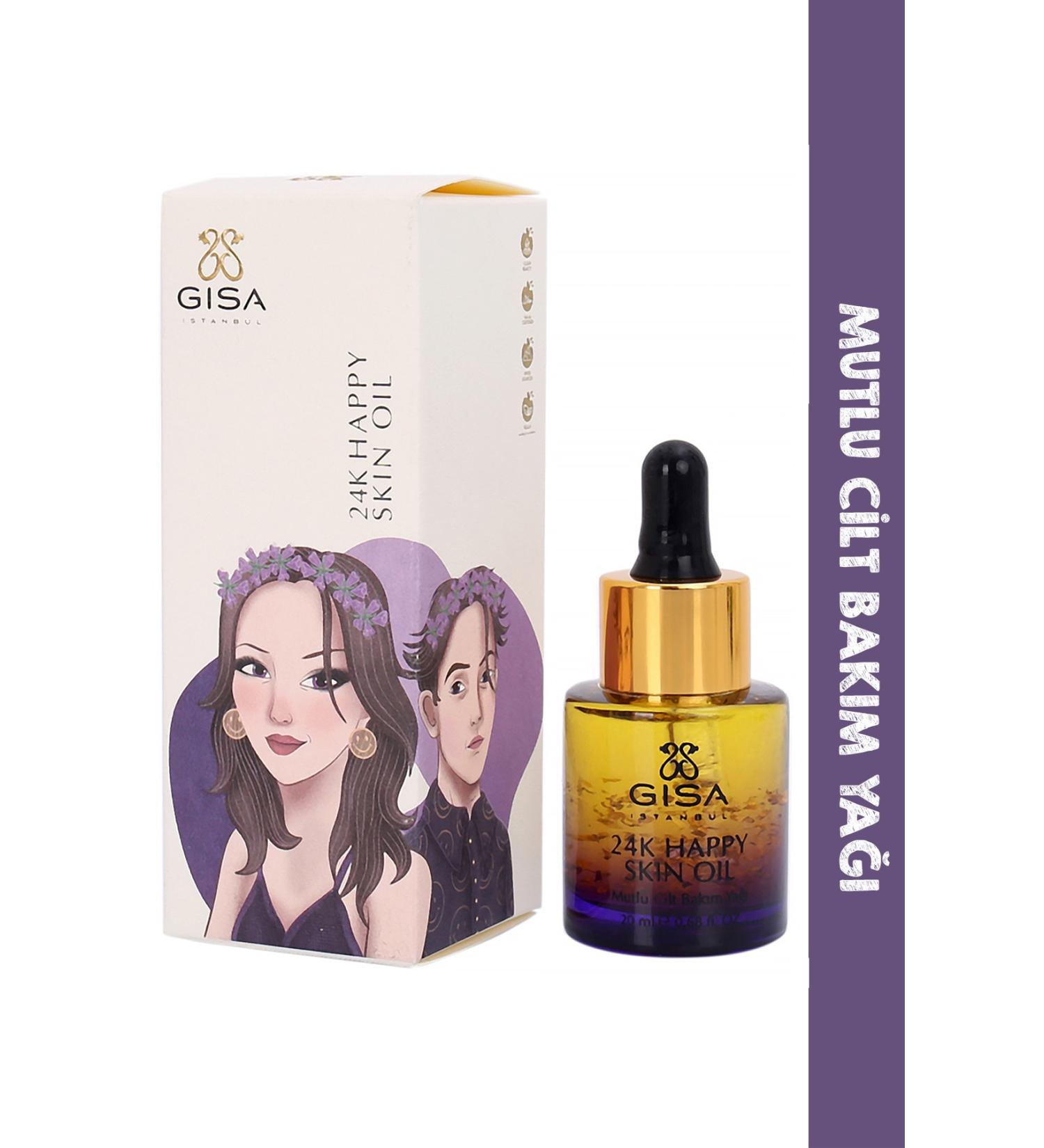 GISA ISTANBUL 24 K Happy Skin Oil - Happy Skin Care Oil
