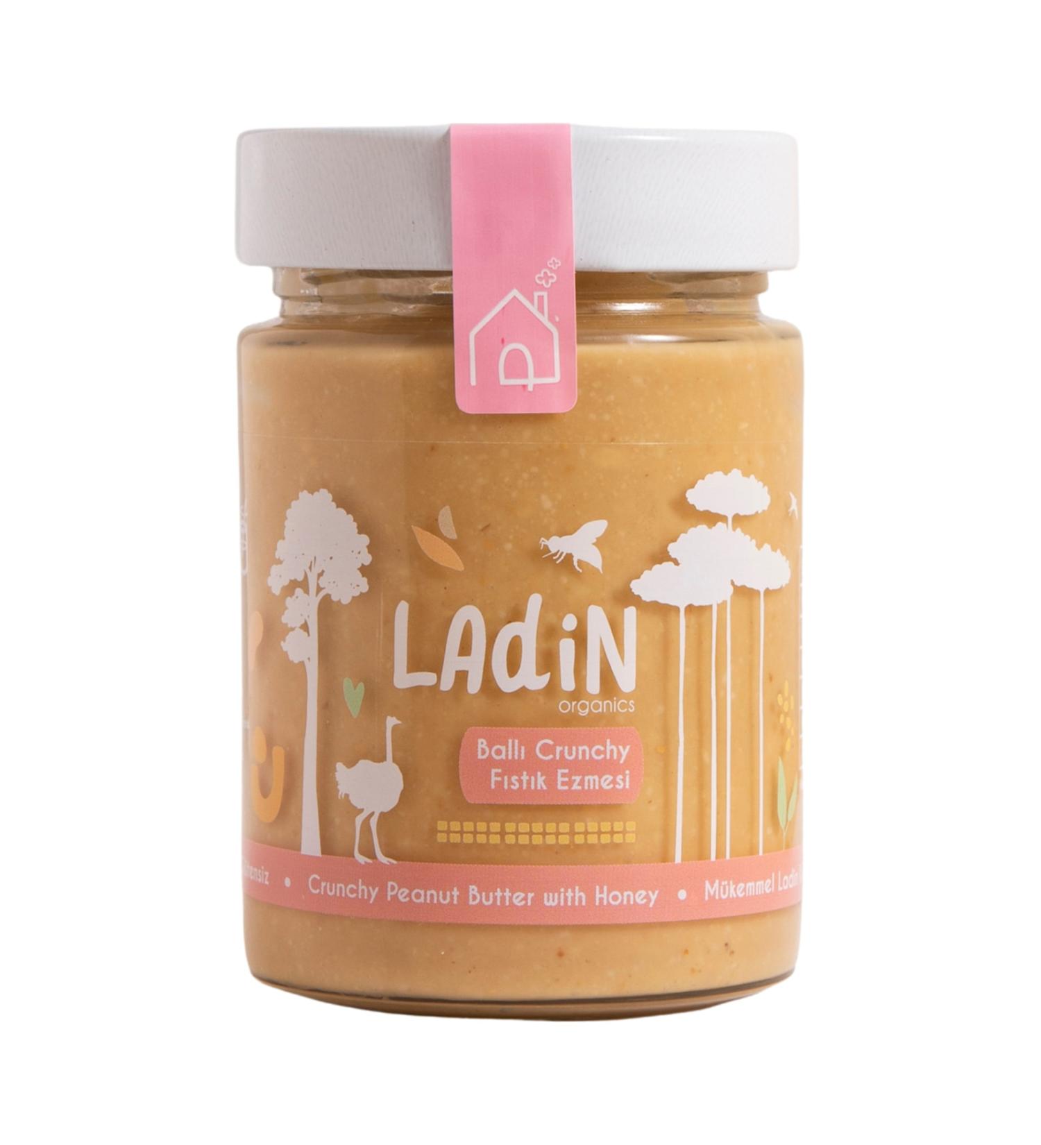 Ladin Organics Sugar-Free Raw Honey Peanut Butter (310 GR)/crunchy (WITH PARTICULARS) - Buy Online on GoSupps.com