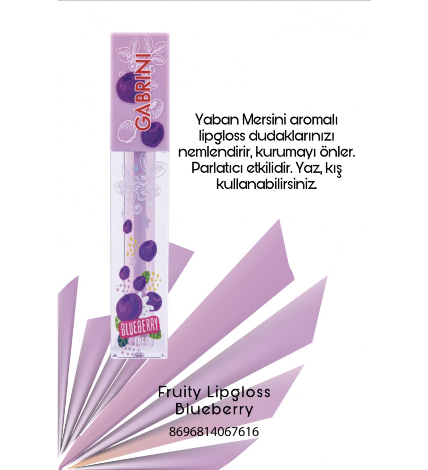 Gabrini Fruity Lipgloss Blueberry
