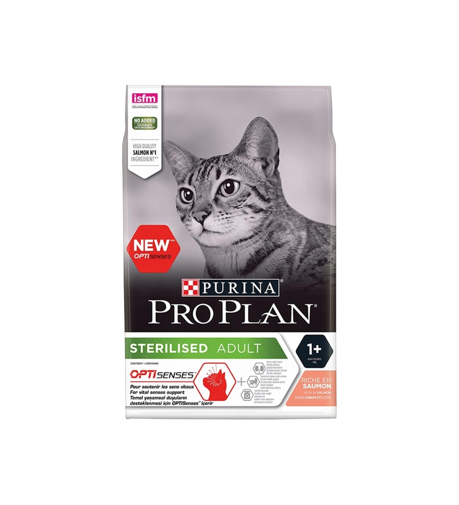 Pro Plan Pro Plan Sterilized Salmon 3 Kg Sterilized Dry Cat Food