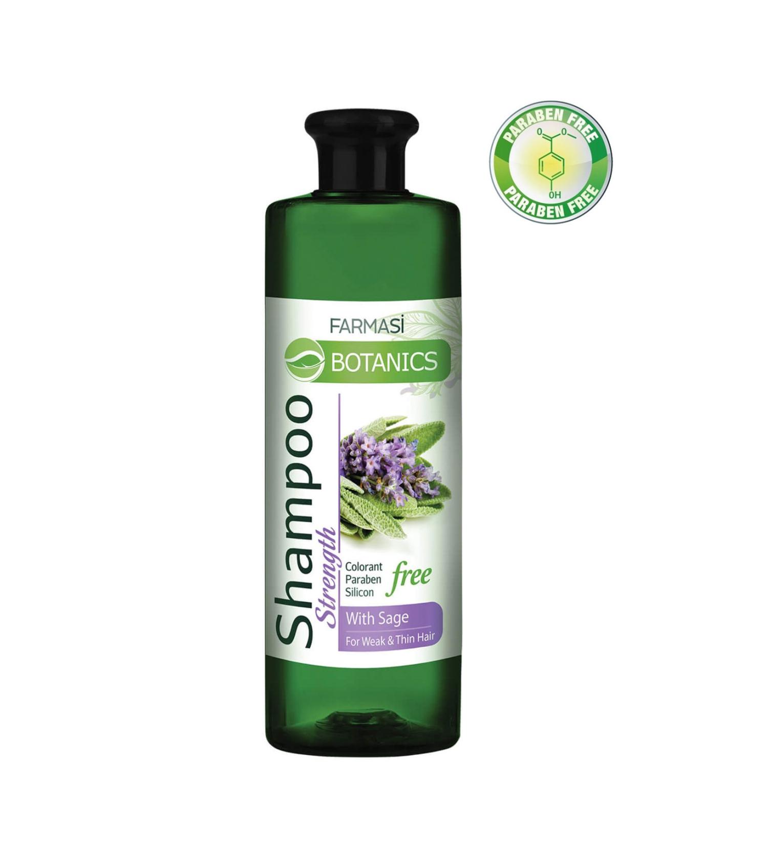 Farmasi Botanics Sage Extract Strengthening Shampoo 500 ml