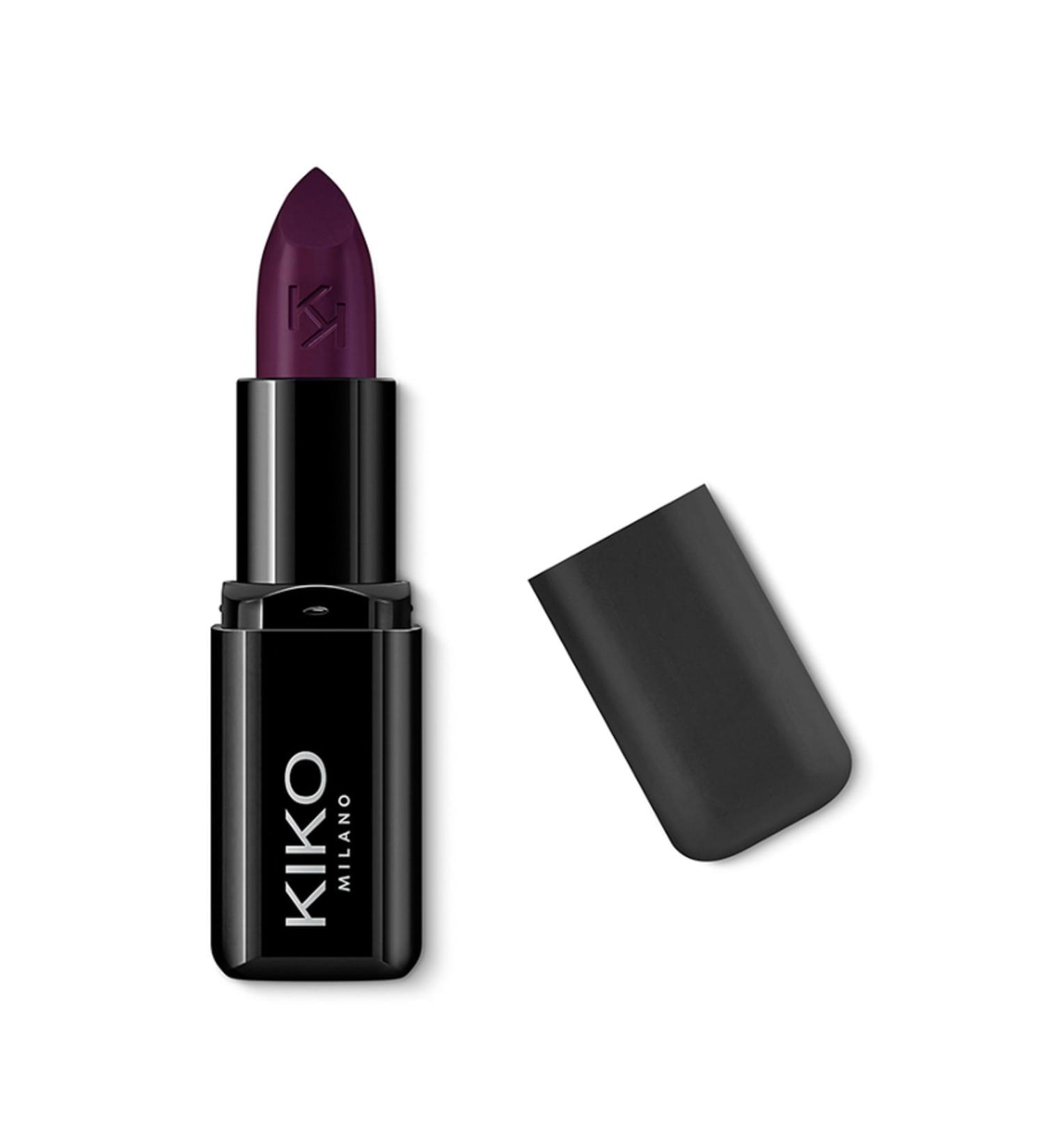 KIKO SMART FUSION LONG LASTING LIPSTICK 418 BLACKBERRY LIPSTICK -PURPLE DEMBA5630