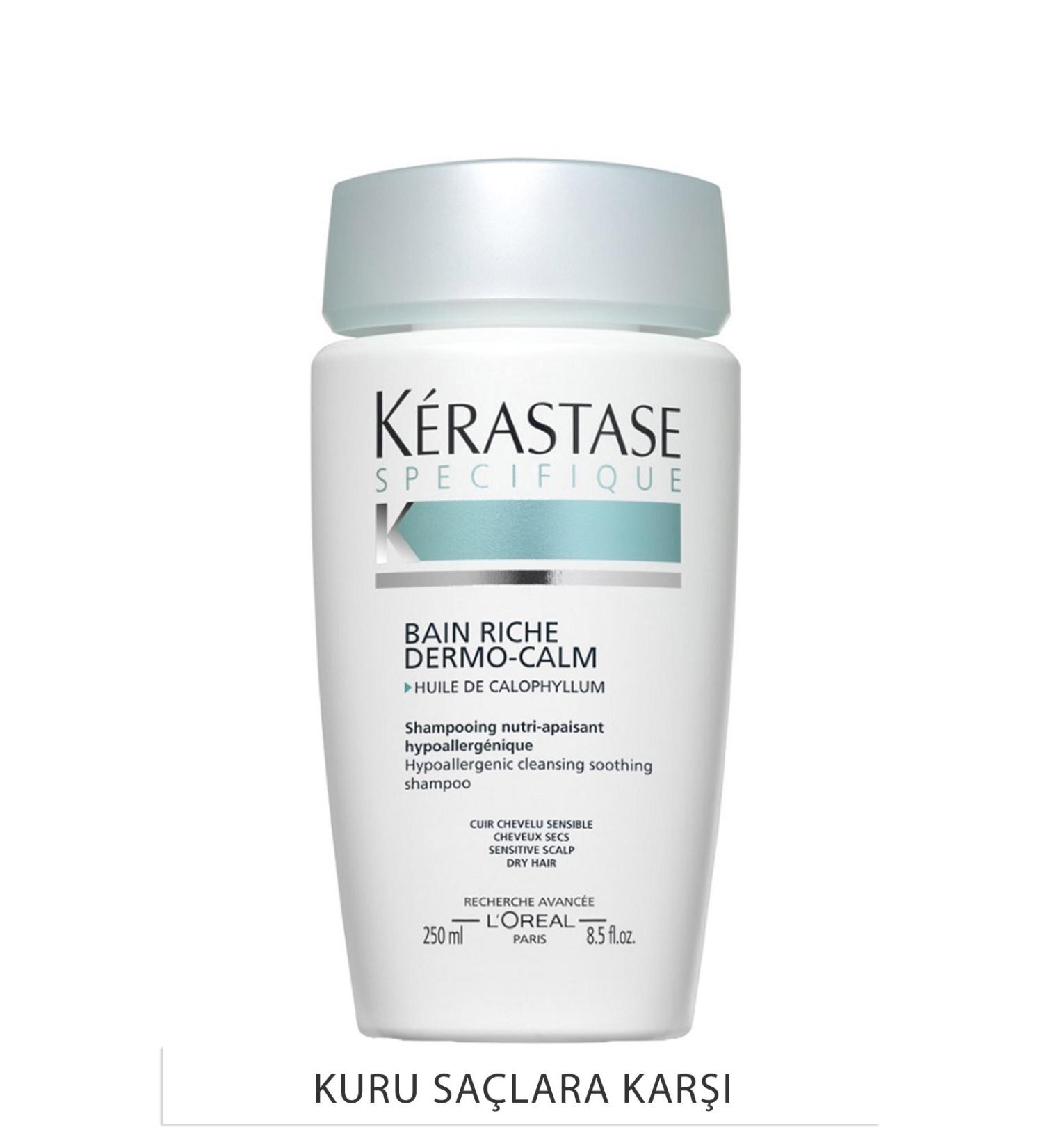 Kerastase Shampoo for Dry and Sensitive Hair 250 ml - Specifique Bain-Riche Dermo Calm 3474635001751