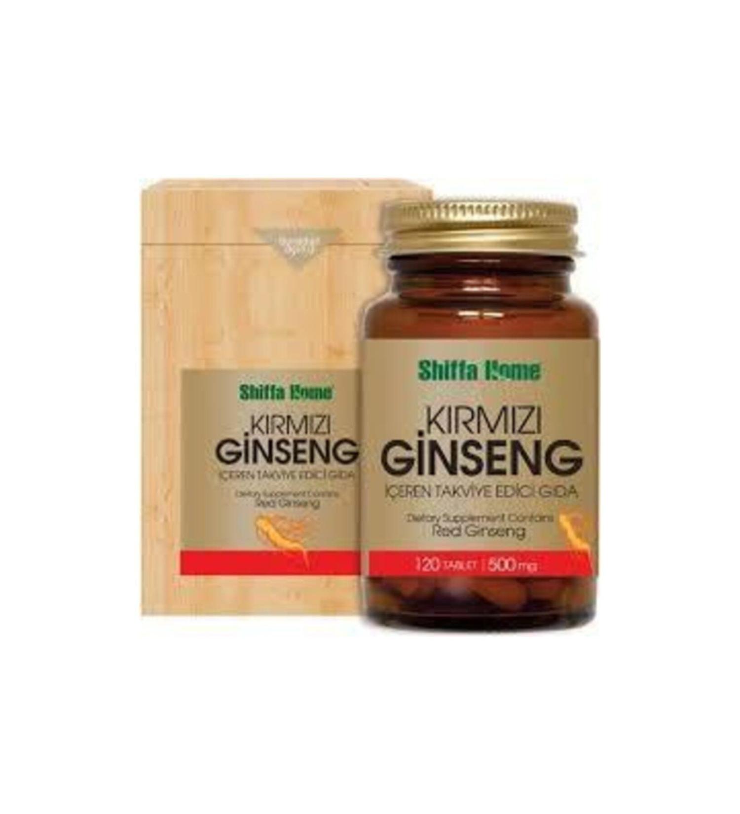 Shiffa Home Red Ginseng 120 Tablets (2 Pieces)