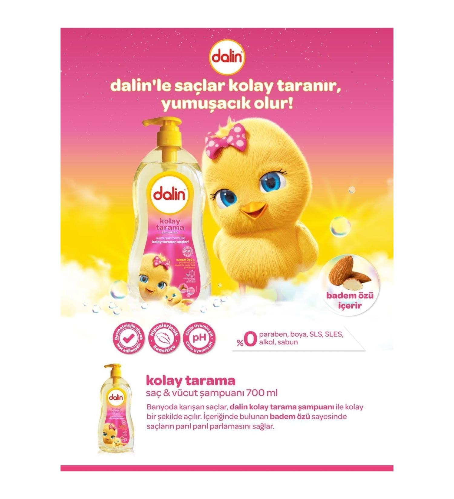 Dalin Hair and Body Shampoo 700 Ml