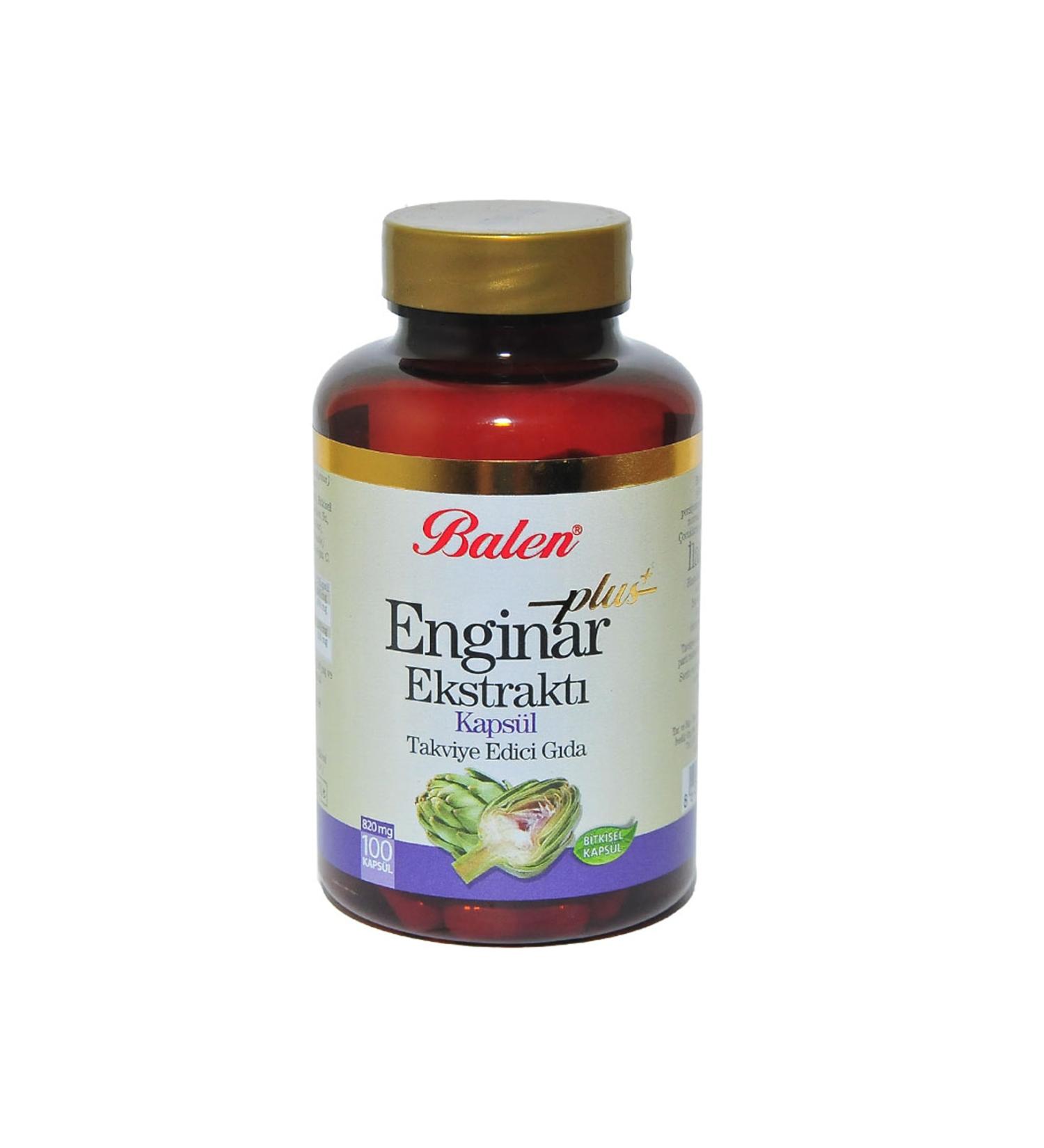 Balen Artichoke Extract Plus+ 100 Capsules