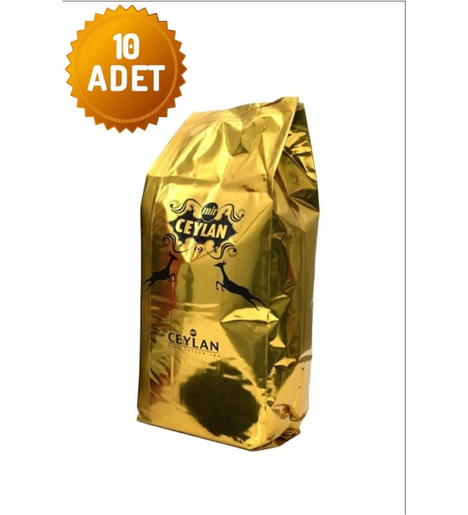 Ceylan 10 Pieces 400 gr Gunpowder Tea Hard Drink Special Production Imported Ceylon Sri Lanka Ceylon Black Leaf Illegal Tea