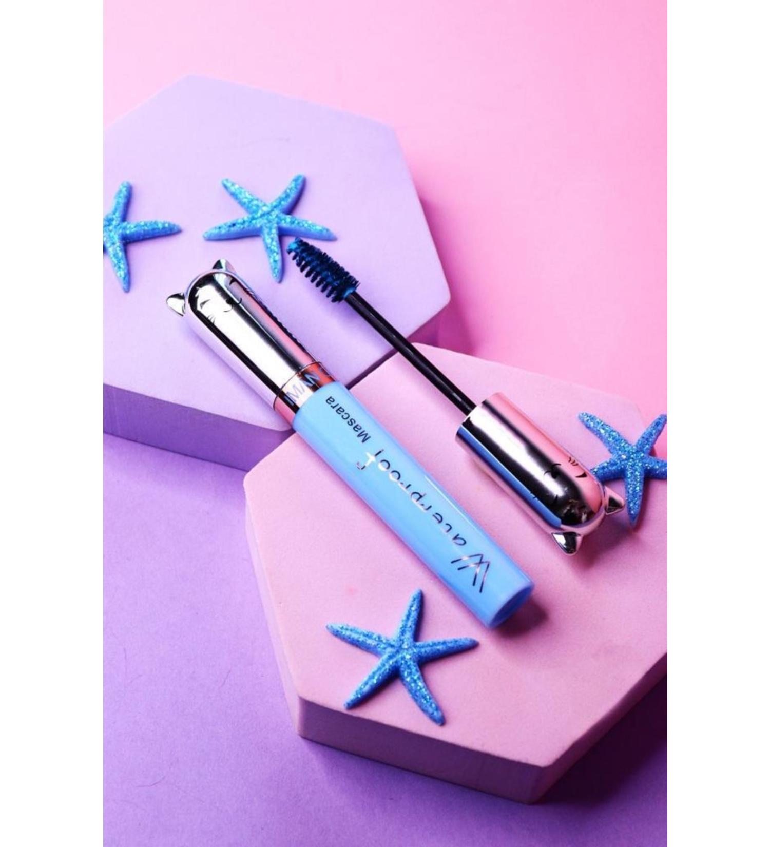 IMAN OF NOBLE Cute Cat Patterned Waterproof Striking Color Mascara 12 Ml - Buy Online on GoSupps.com