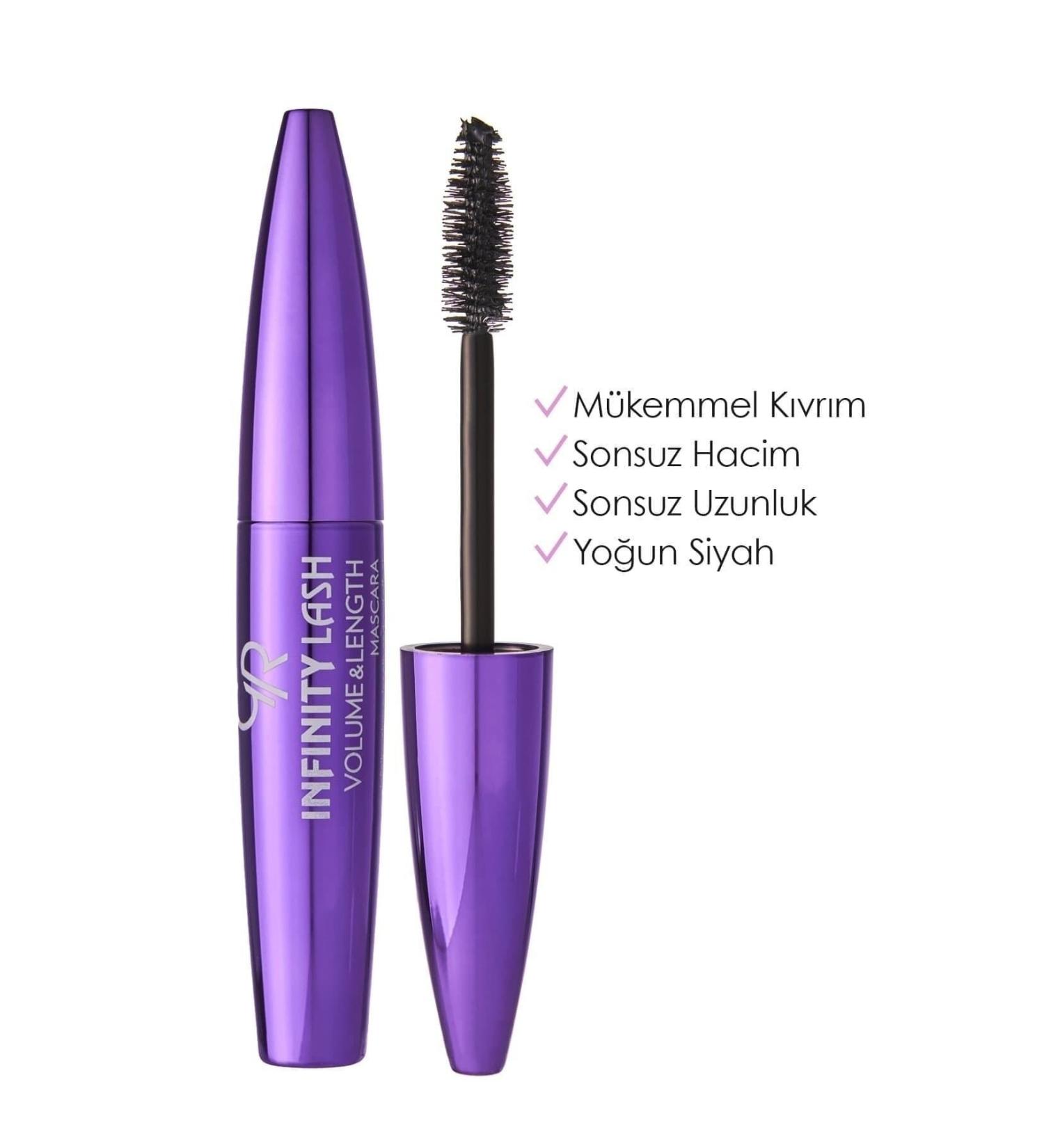 Golden Rose Volume and Lengthening Black Mascara Infinity Lash Volume Length Grtrend