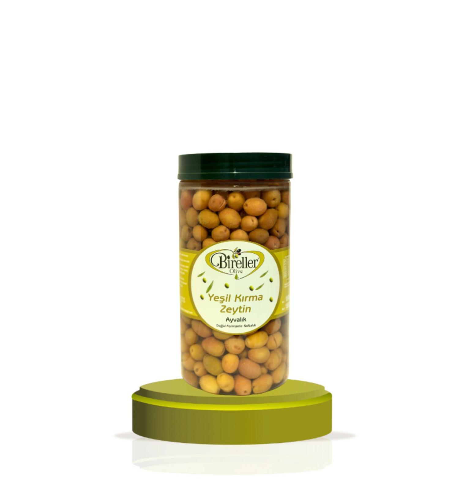 Bireller Ayval k Green Olive Crushed 1 Kg