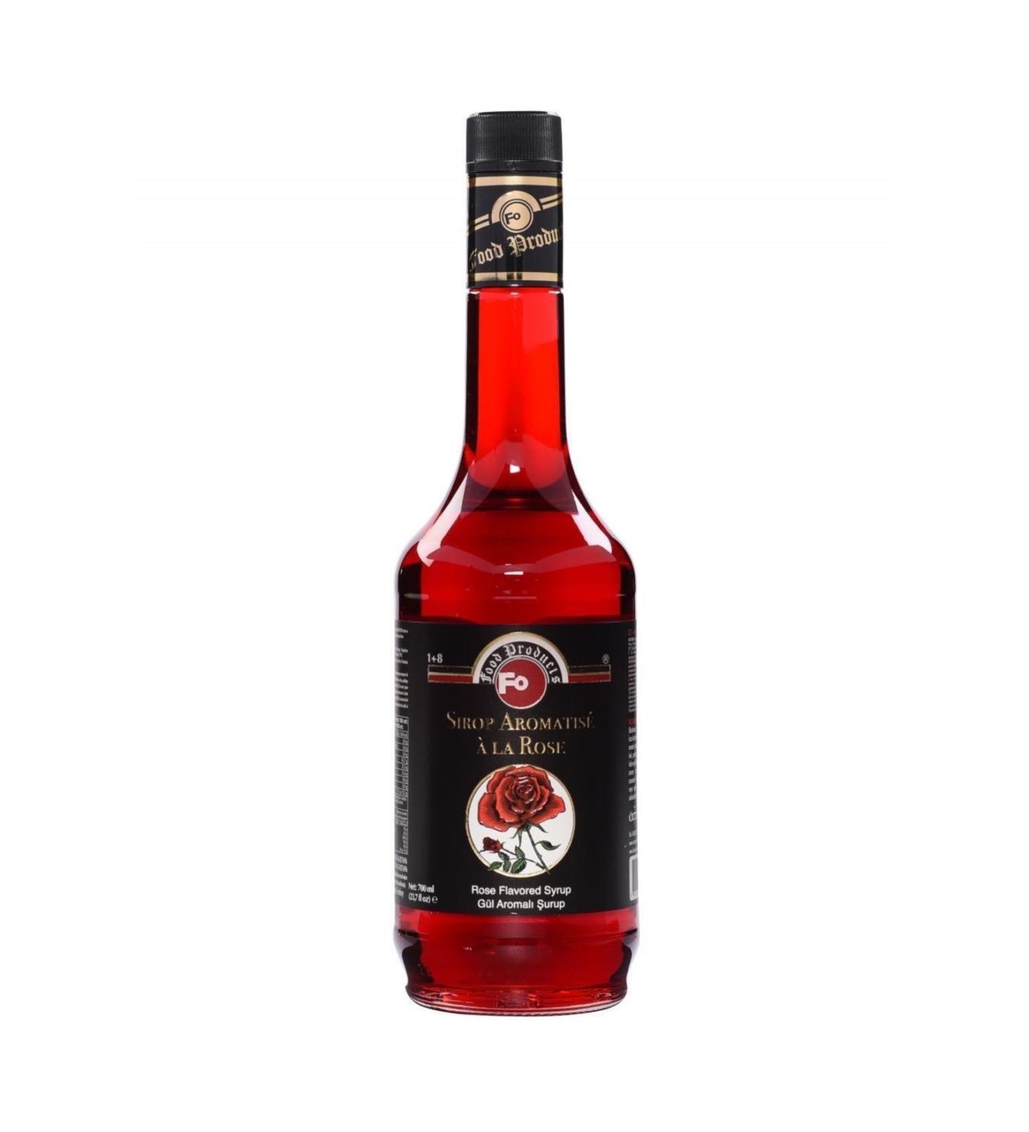 FO Rose Flavored Cocktail Syrup 700 Ml