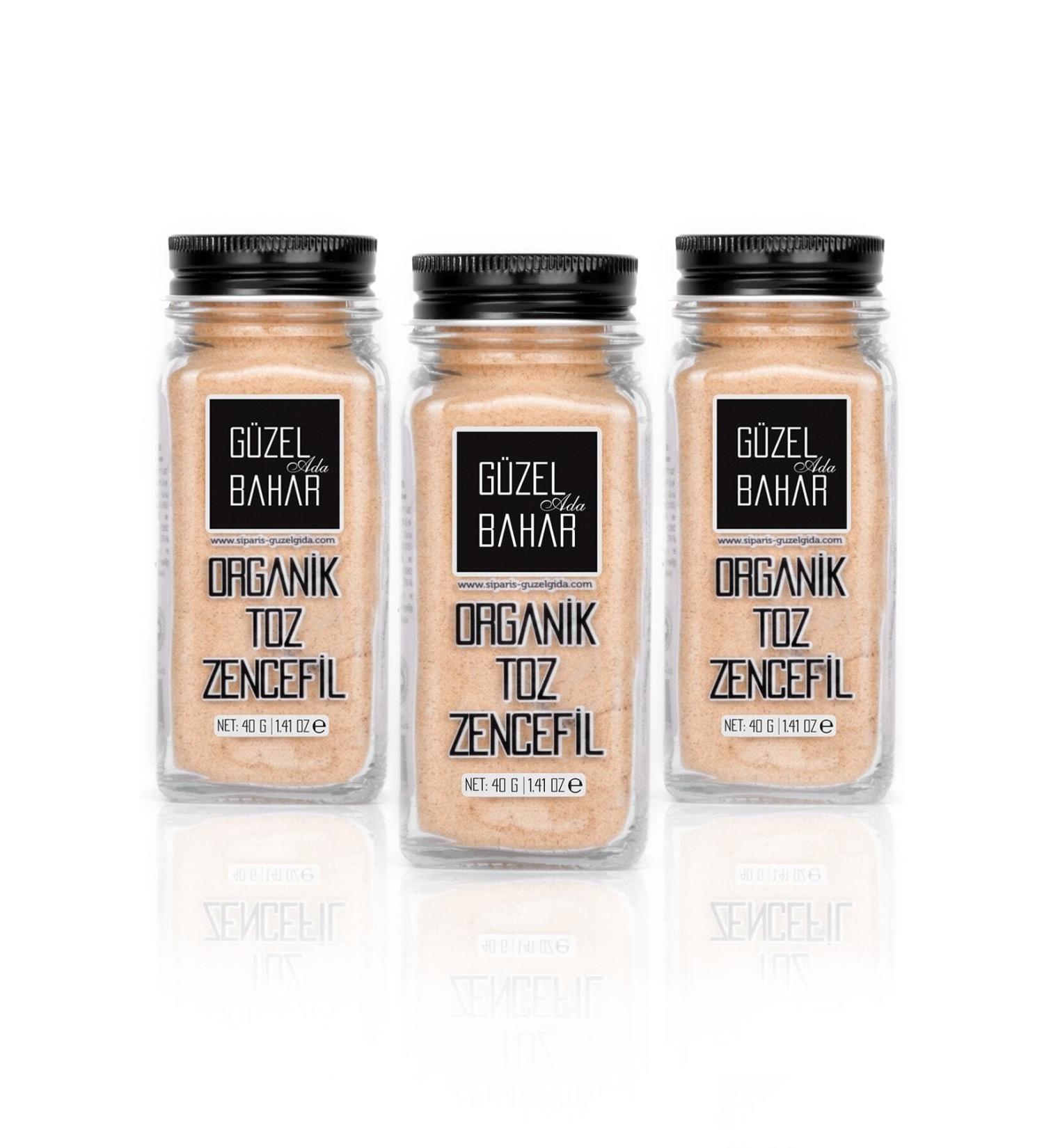 G zel Ada G da Organic Ginger Powder 40 Gr X 3 - Buy Online on GoSupps.com