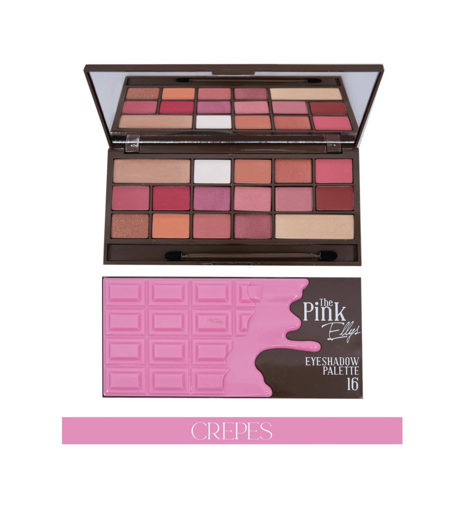 The Pink Ellys 16-Piece Palette Eyeshadow 05 Crepes