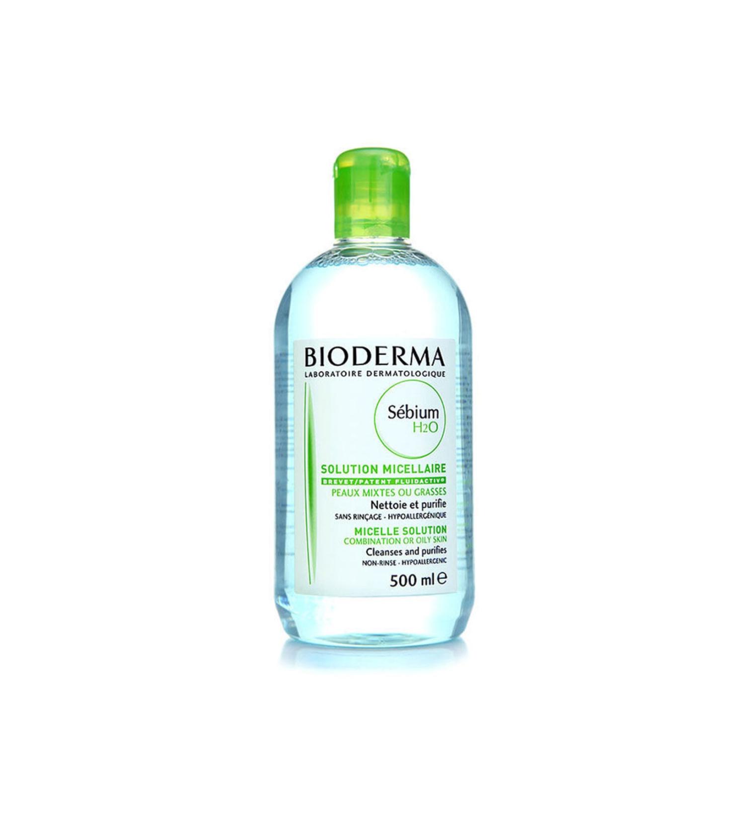 Bioderma Sebium H2o Face and Make-up Cleansing Water 500 ml