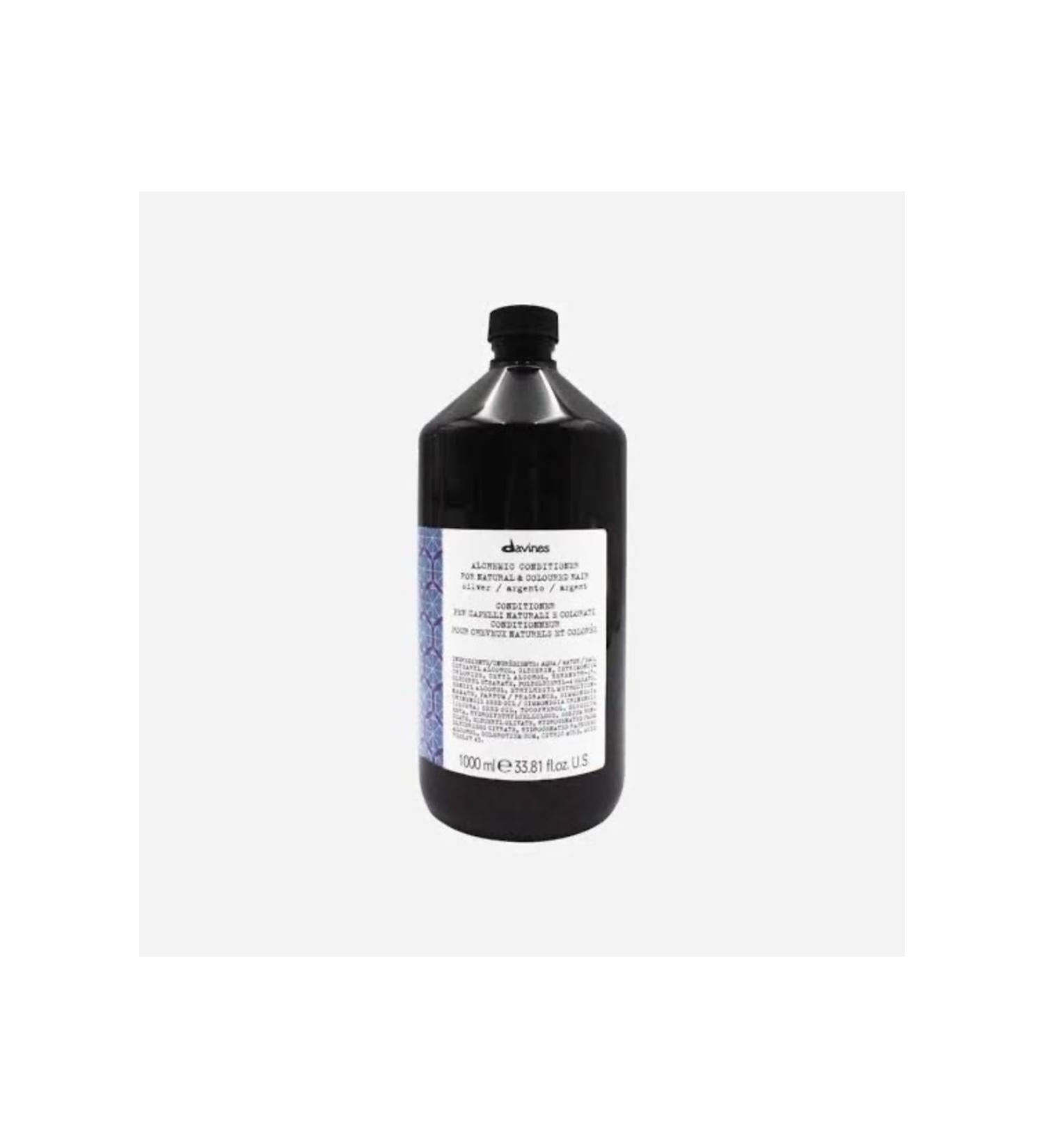 Davines Vegan Alchemic Shampoo Silver Ashing Purple Shampoo 1000ml 8004608259077. 67230