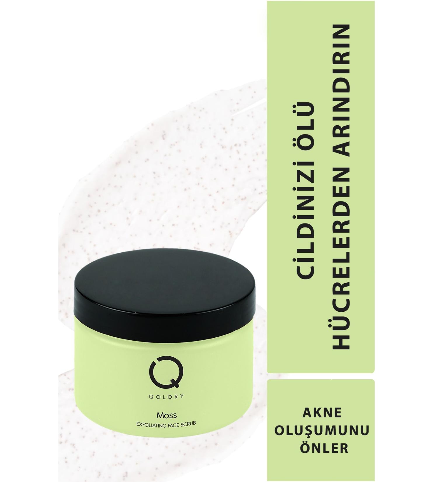 Qolory Moss Purifying & Regenerating Face Peeling 150 ml - Face Scrub