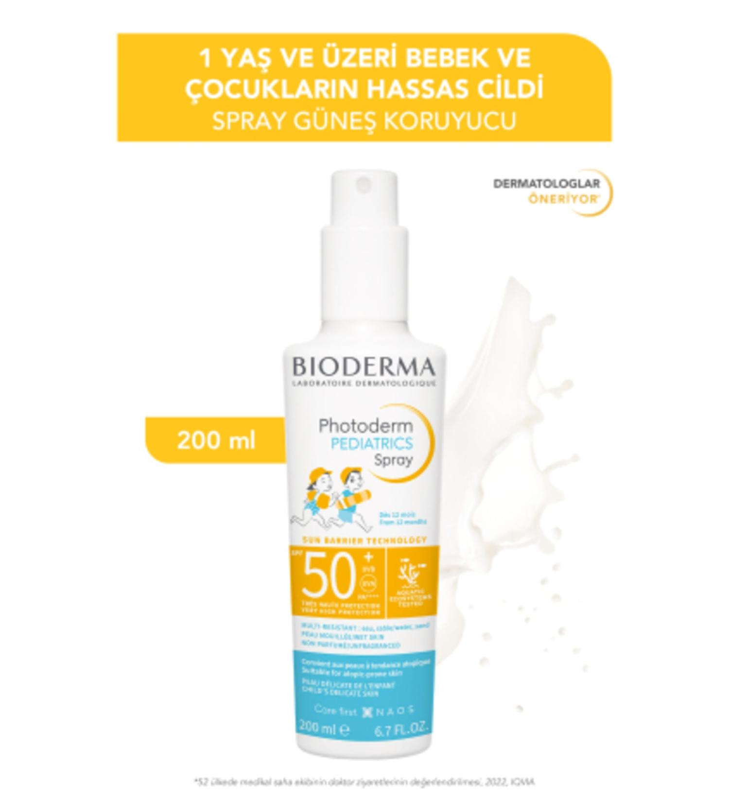 Bioderma Photoderm Pediatrics Spray Spf 50+ 200 Ml