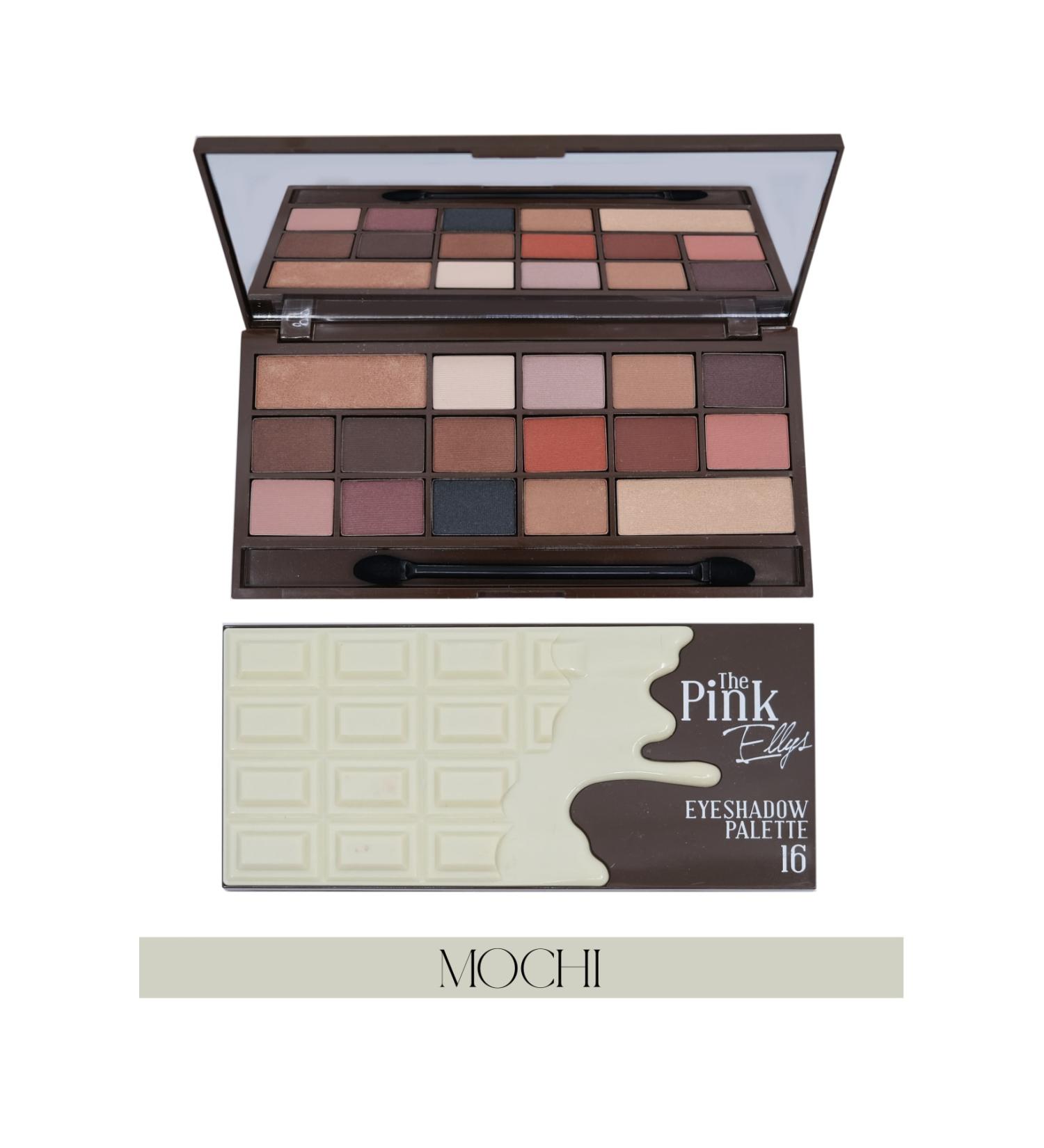 The Pink Ellys 16-Piece Palette Eyeshadow 03 Mochi 8682340190584